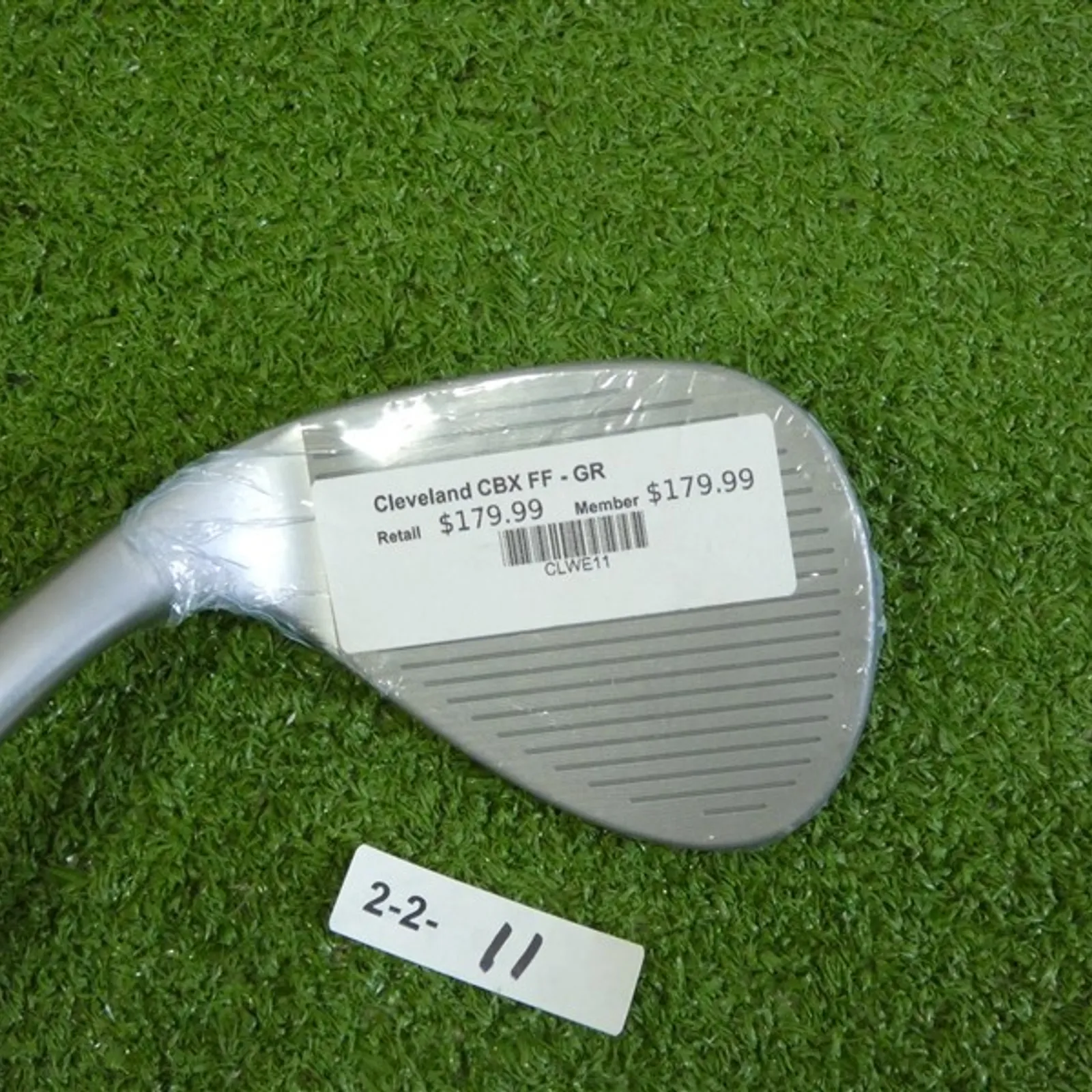 Cleveland CBX Full-Face 2 ZipCore 60* 12* Lob Wedge Catalyst 80