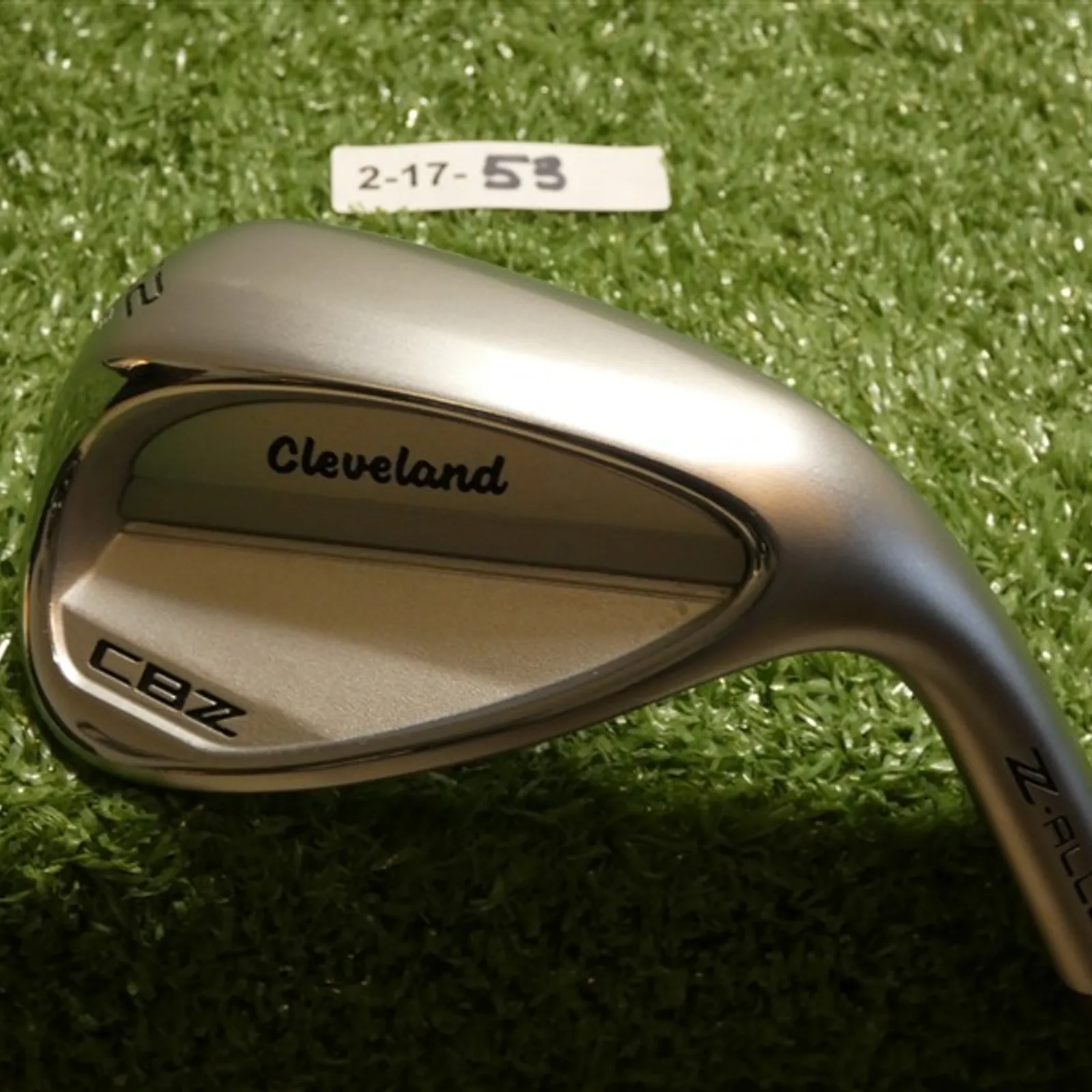 Cleveland CBZ ZipCore Tour Satin 52* 12* Gap Wedge KBS Hi-Rev G 80