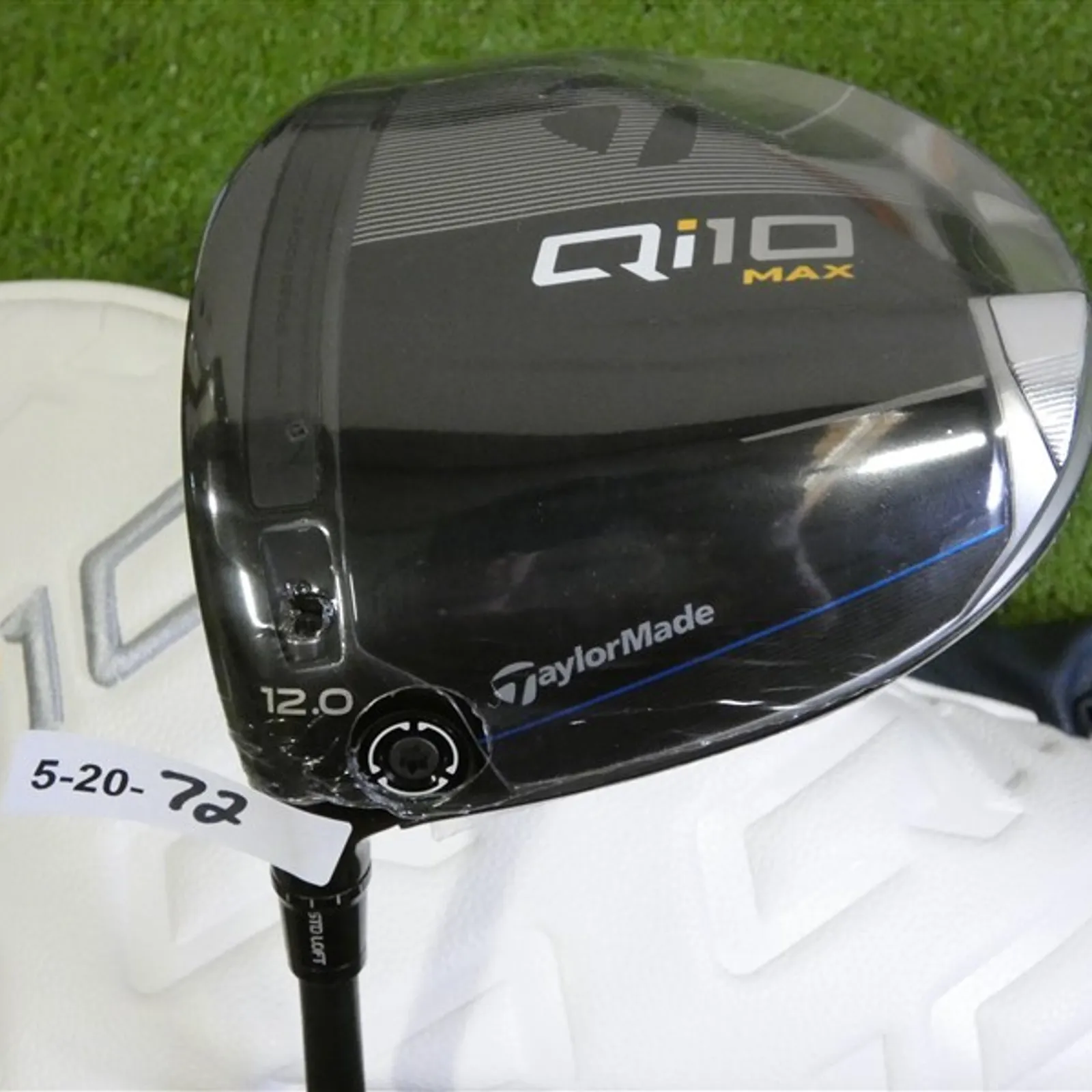 TaylorMade Qi10 Max 12* Left Hand Driver HZRDUS 62g 5.5 Regular HC