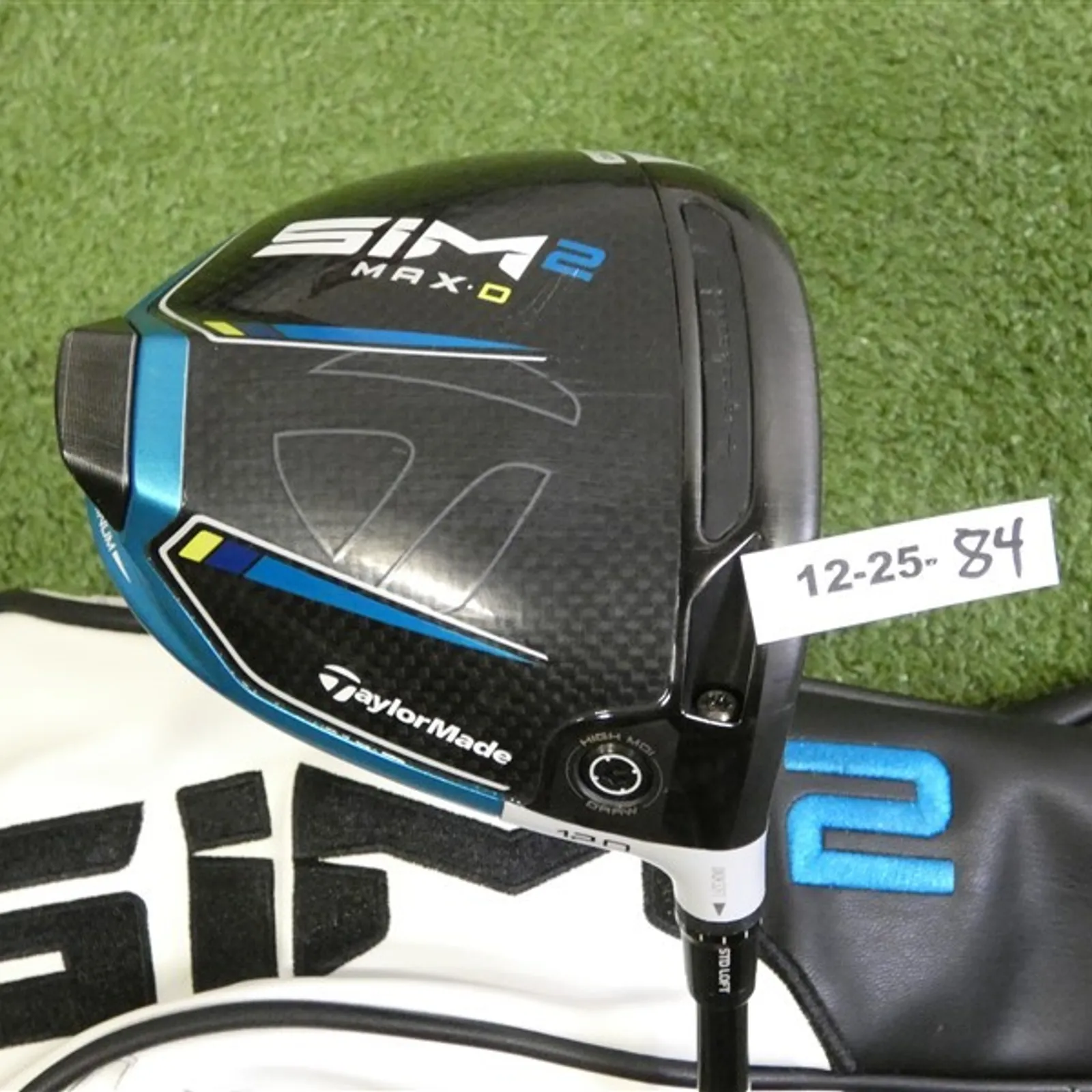 TaylorMade SIM2 Max D 12.0* Driver HZRDUS Smoke RDX 70g 6.0 Stiff