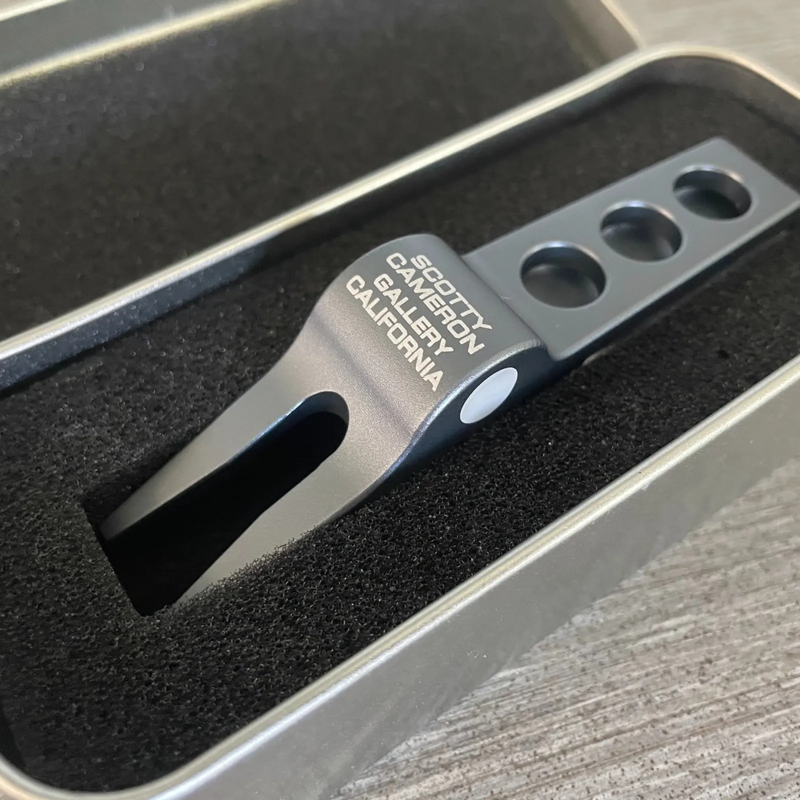 Scotty Cameron Pivot Tool - Aluminum Golf Ball Mark Repair Tool