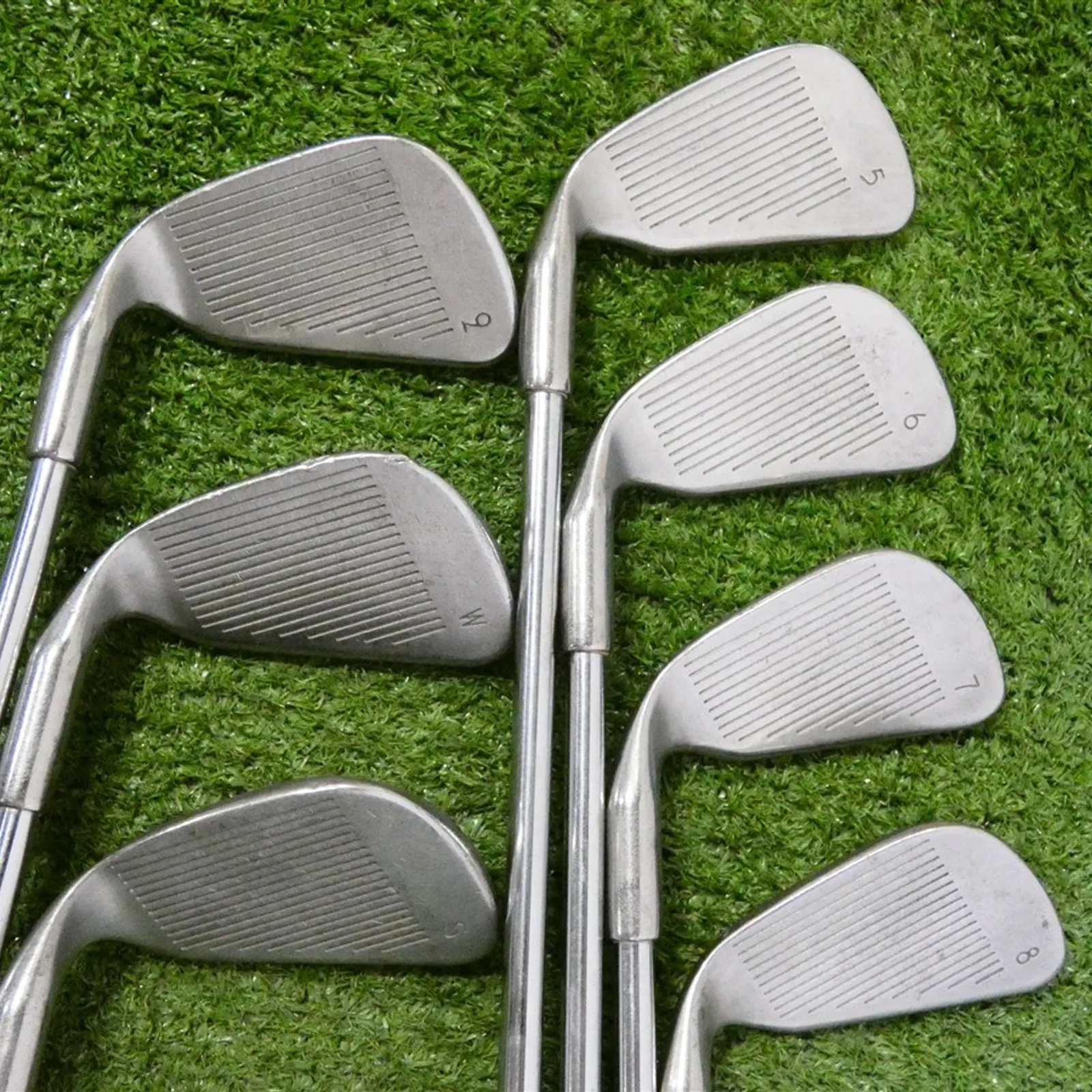 Ping Eye 2 Irons 5-W & S ZZ Lite Stiff Steel Black Dot