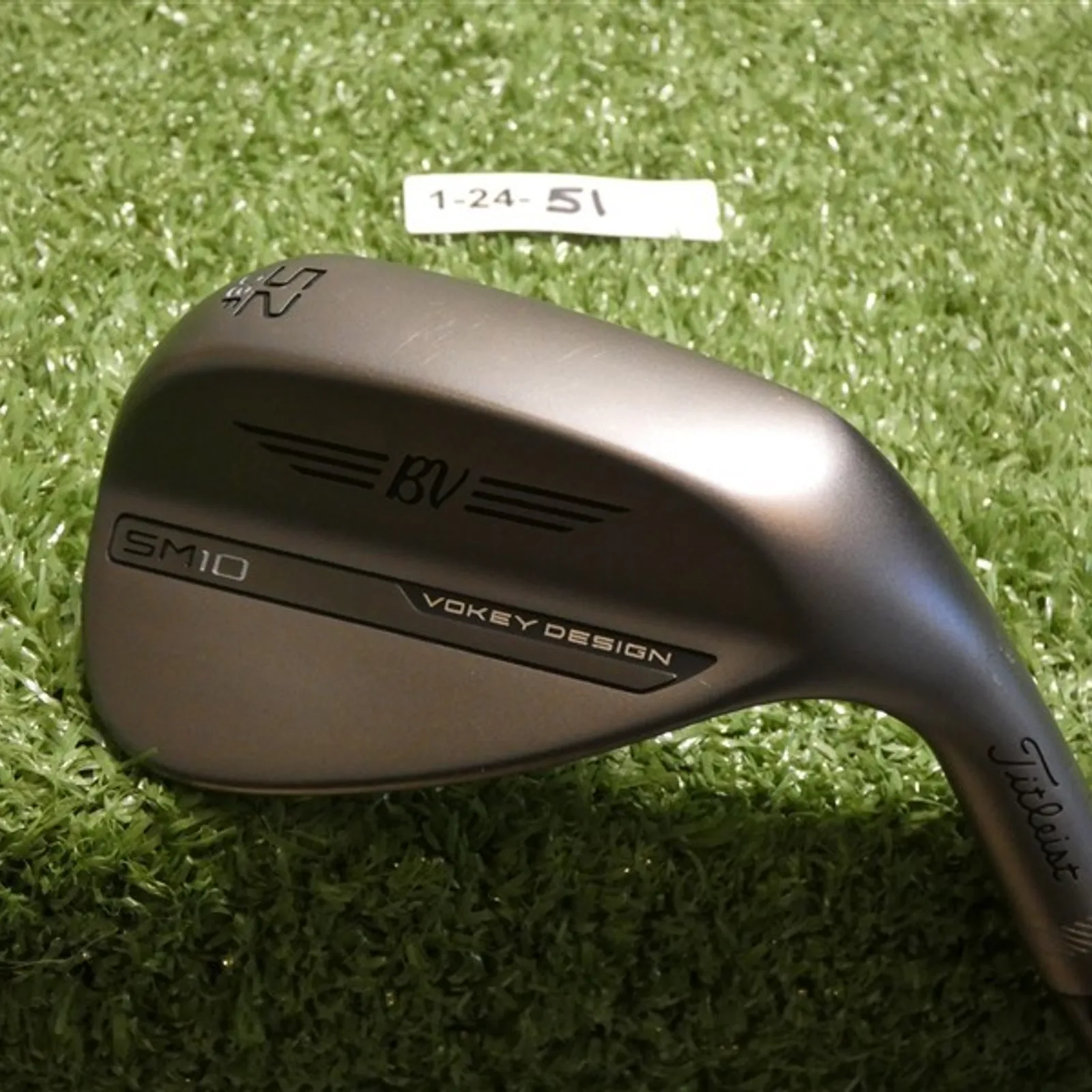 Titleist Vokey SM10 Nickel 52* 08* Gap Wedge F Grind Dynamic Gold