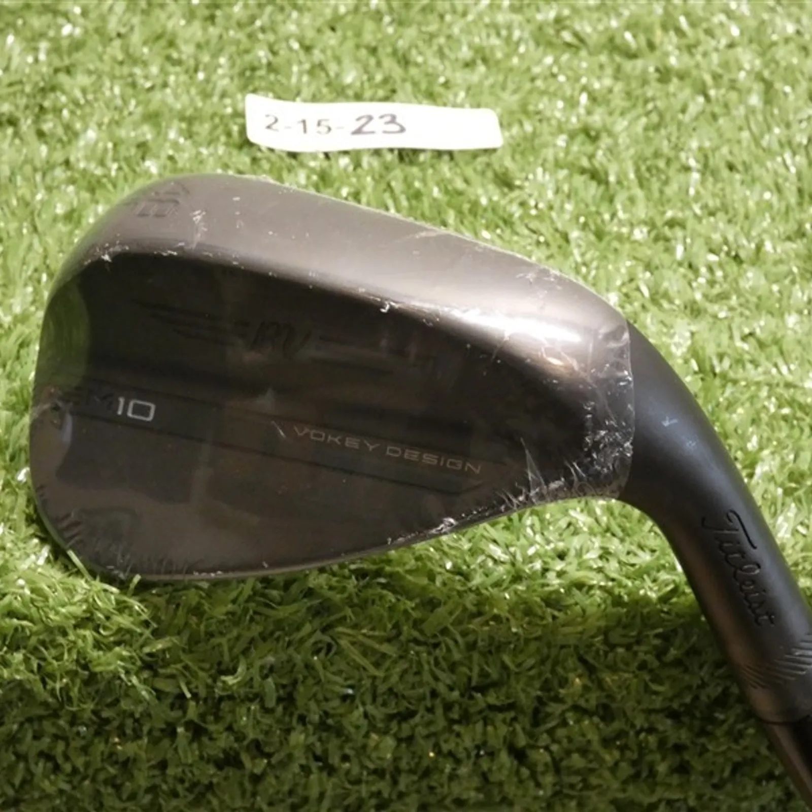 Titleist SM10 Jet Black 48* 10* Pitching Wedge F Grind NS Pro