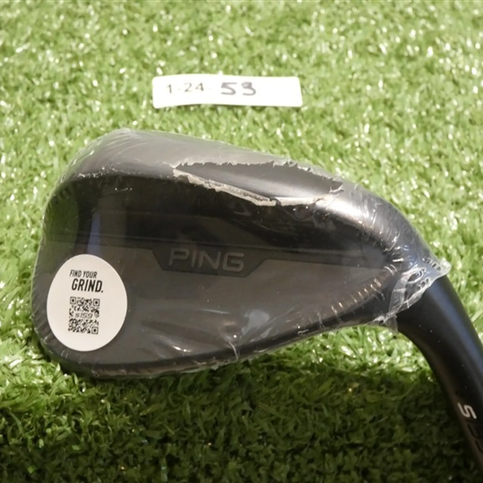 Ping S159 Midnight Black 50* 12* Gap Wedge S Grind ZZ 115 Steel