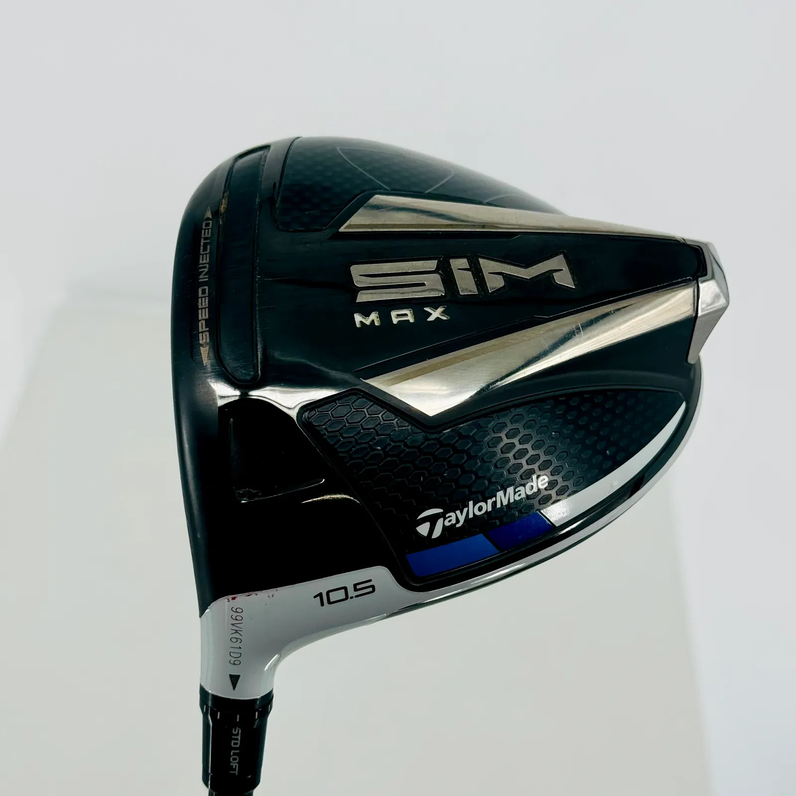 ジュン！左用　TaylorMade SIM MAX ドライバー 10.5度 Taylormade SIM Max 10.5° Driver LH - Kai'li Red 60R - GP Grip