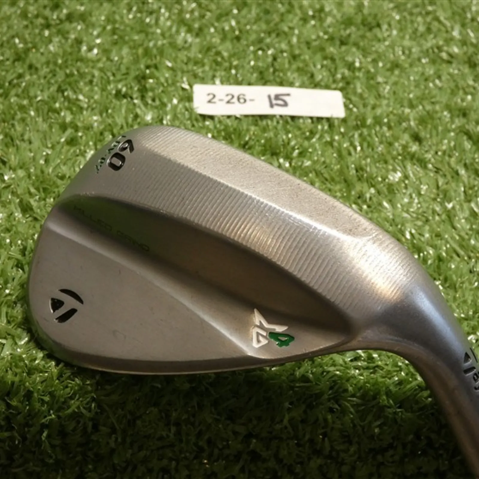 TaylorMade Milled Grind 4 MG4 60* 07* Lob Wedge LBV Dynamic Gold