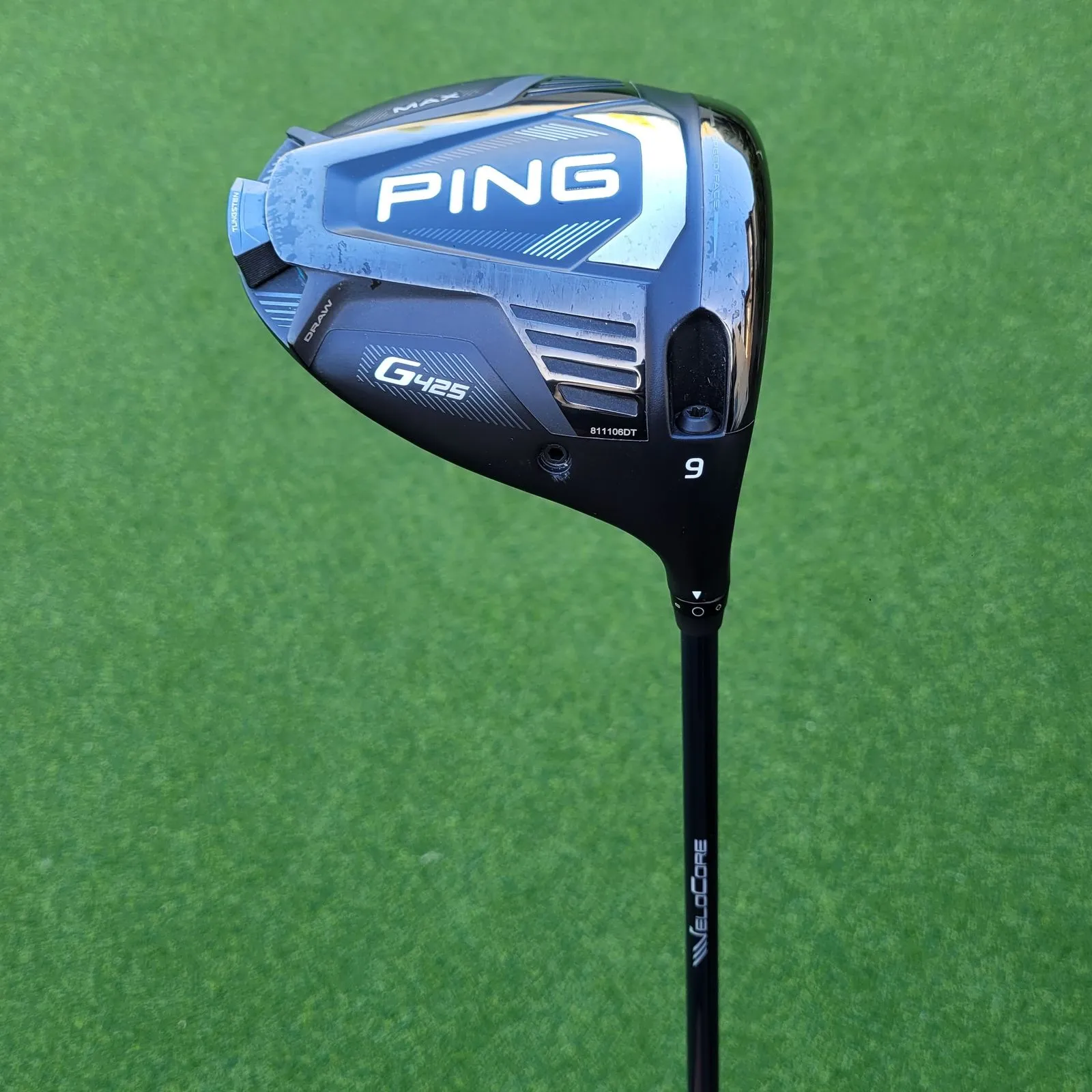 Ping G425 Max 9° - Fujikura Blue Ventus 5-S Velocore - Floor Model - 46.5