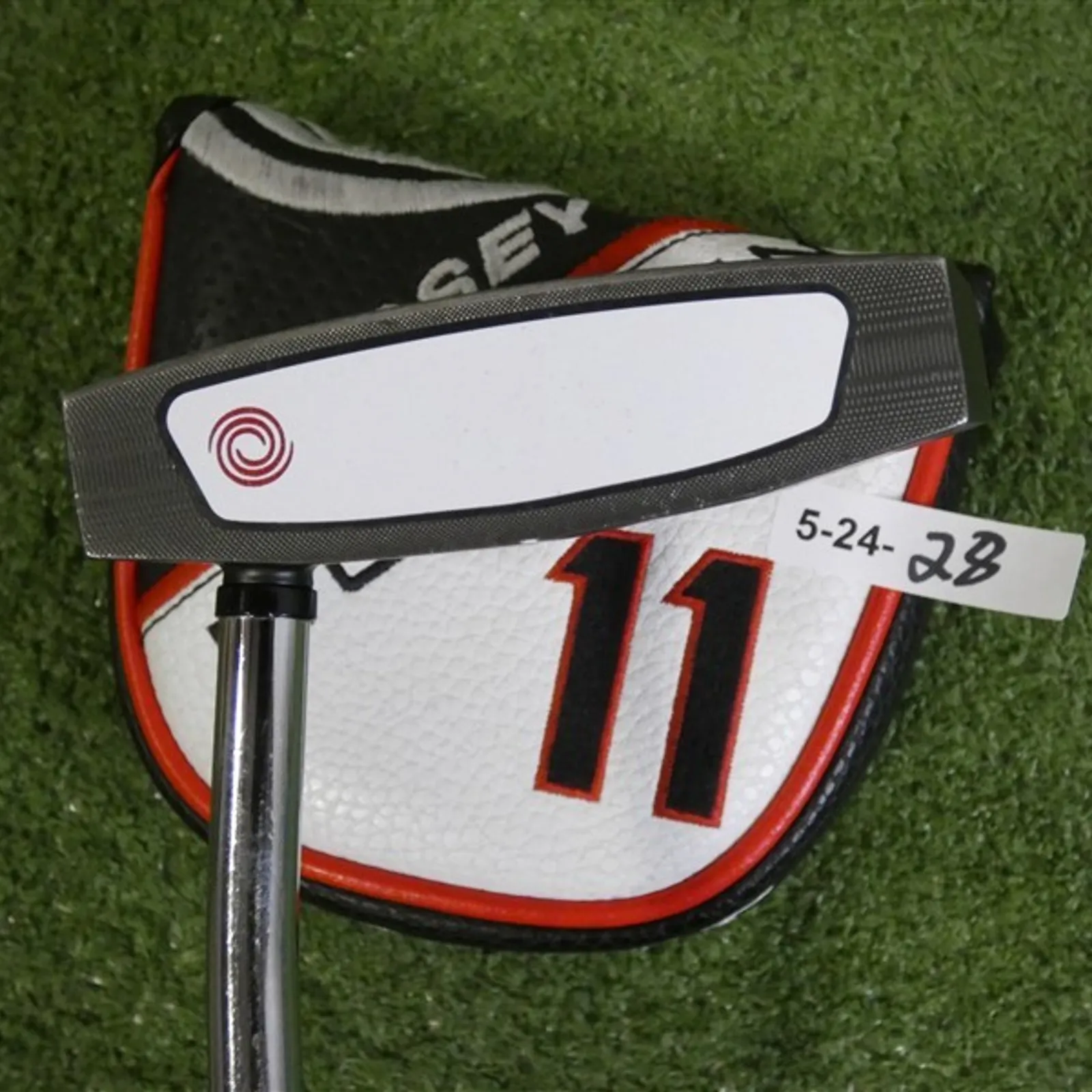 Odyssey Eleven Tour Lined DB Double Bend Stroke Lab 39