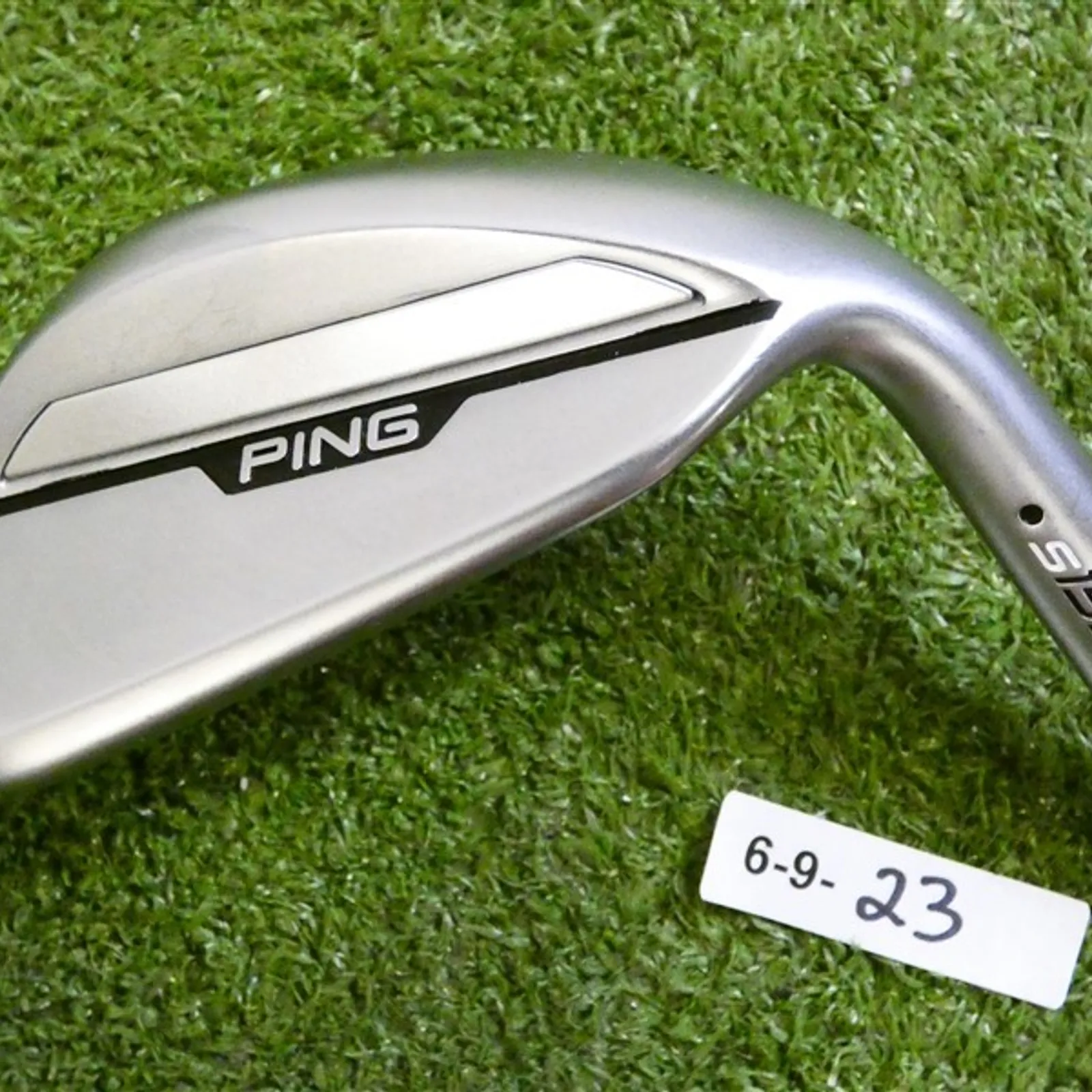 Ping S159 Chrome 60* 8* Lob Wedge E Grind Z-Z115 Steel Black Dot Mint