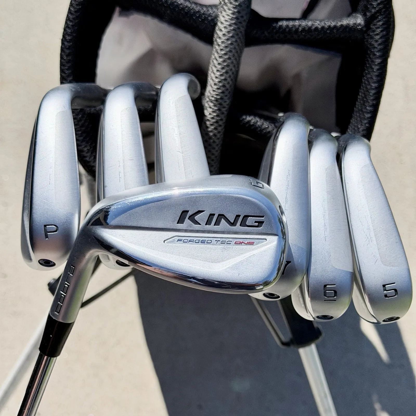 Cobra King Forged Tec One Length Iron Set 5-GW - KBS R - Arcoss