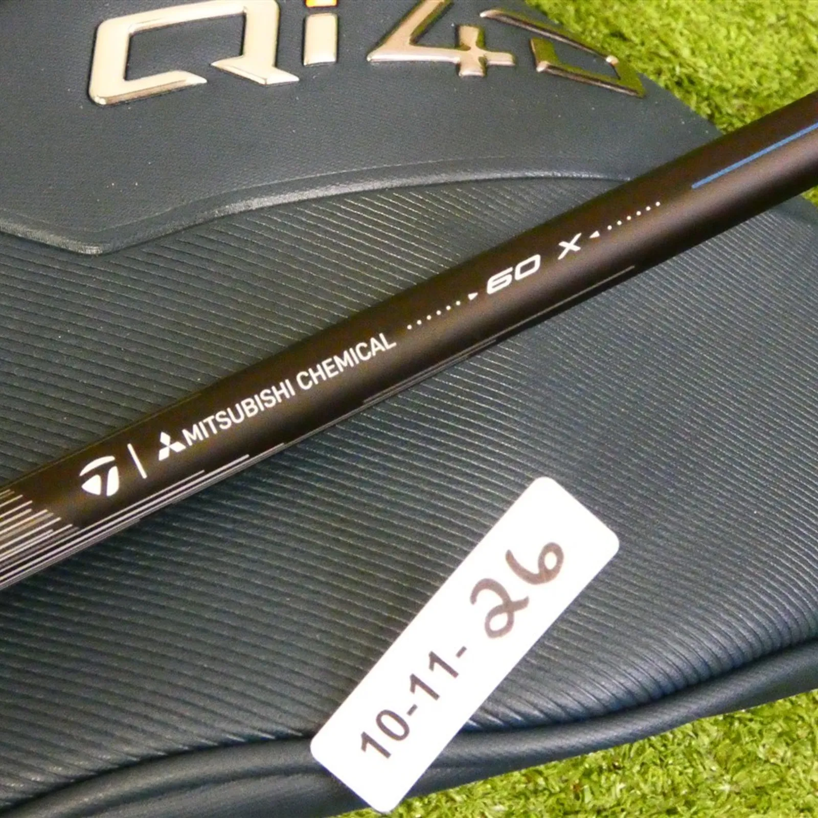 TaylorMade Qi4D 10.5* Driver REAX Mid Rotation Blue 60 X Extra