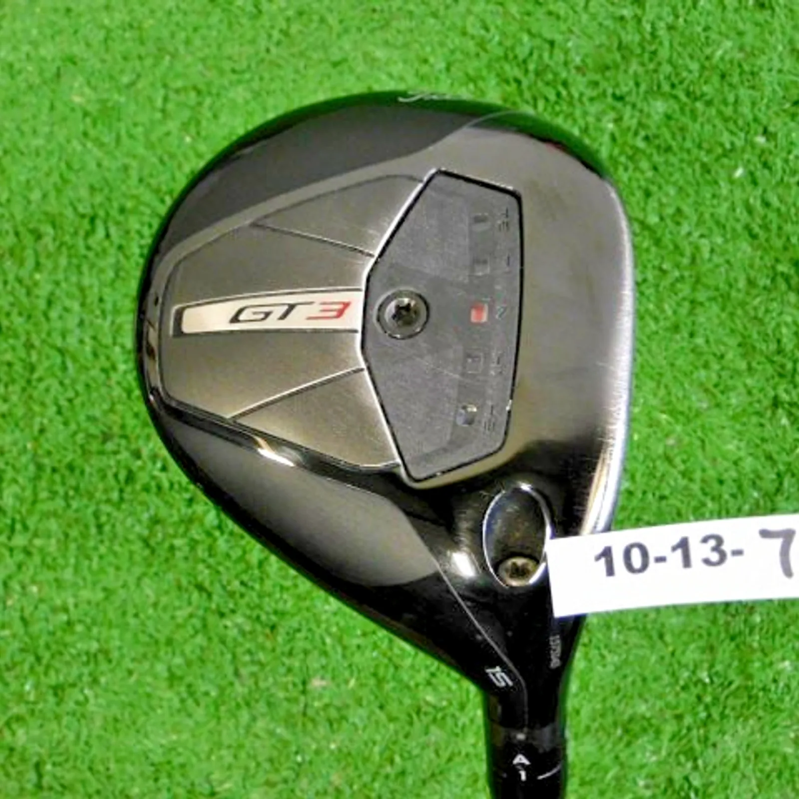 TTグロ Titleist GT3 15* 3 Wood HZRDUS Black 5G 70g 6.5 X Extra Stiff Graphite