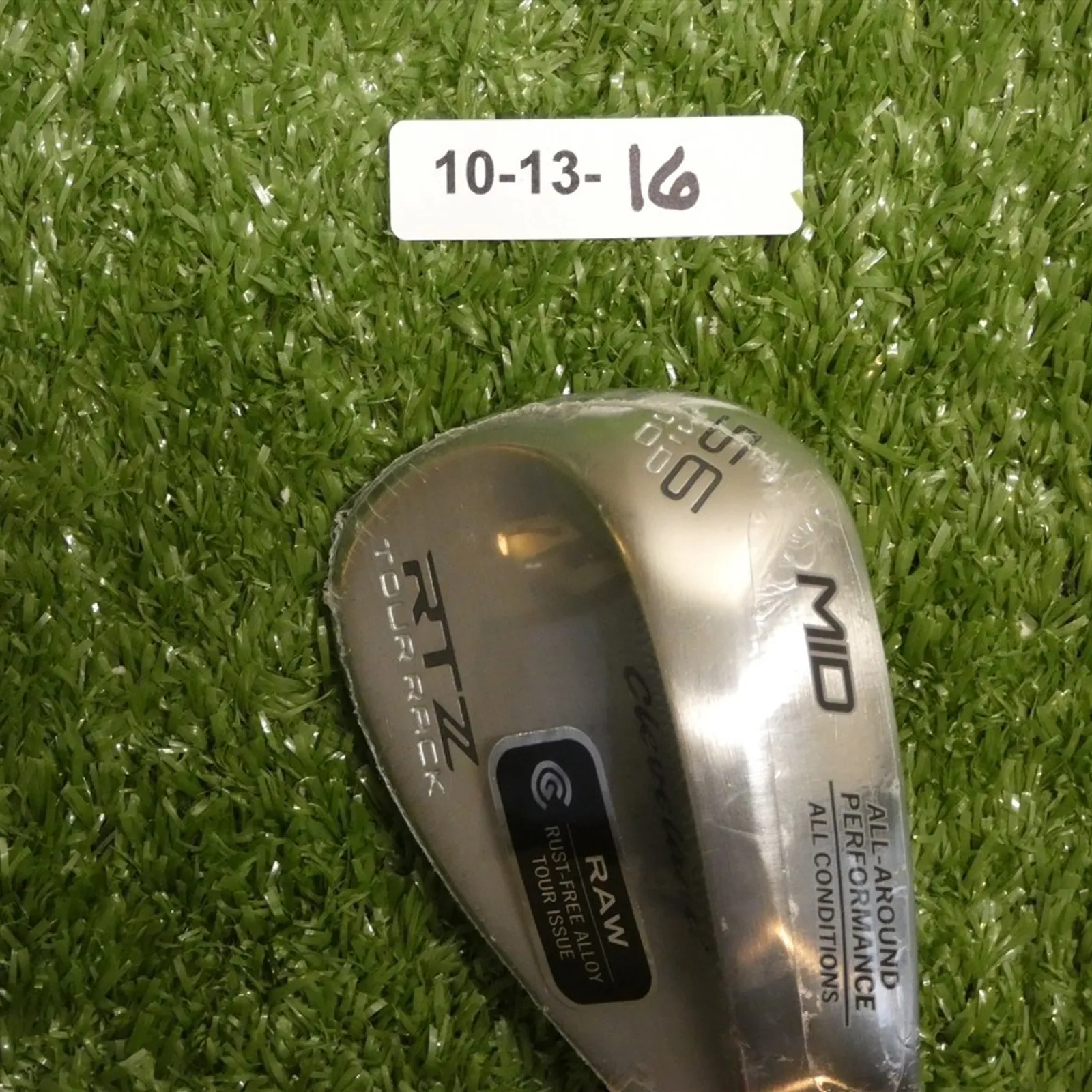 Cleveland RTZ Tour Rack Raw 56* 10* Sand Wedge Mid Dynamic Gold