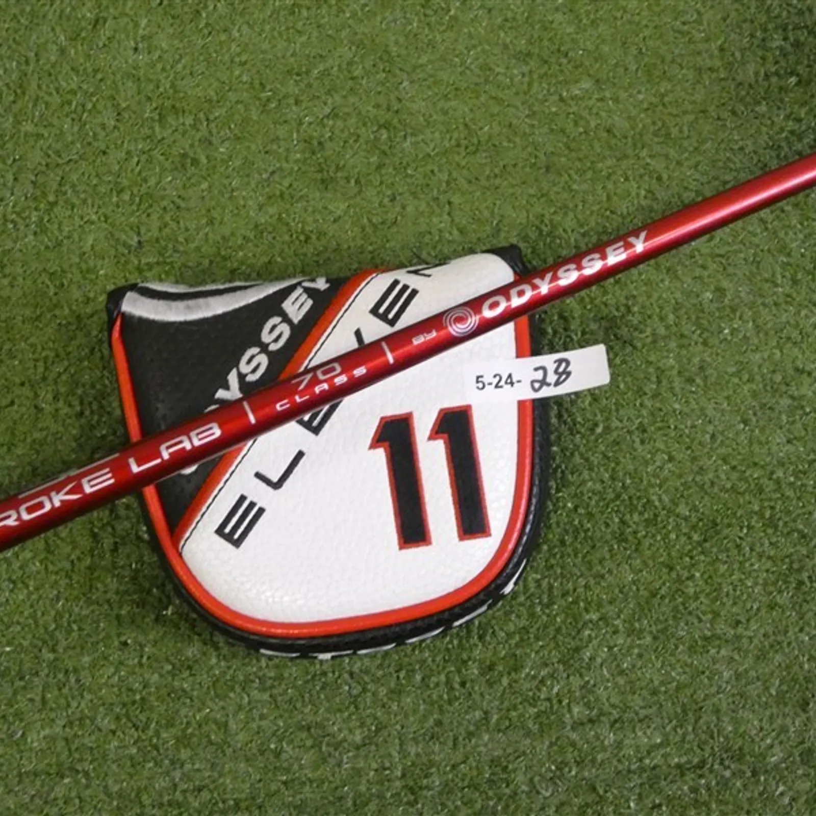 Odyssey Eleven Tour Lined DB Double Bend Stroke Lab 39