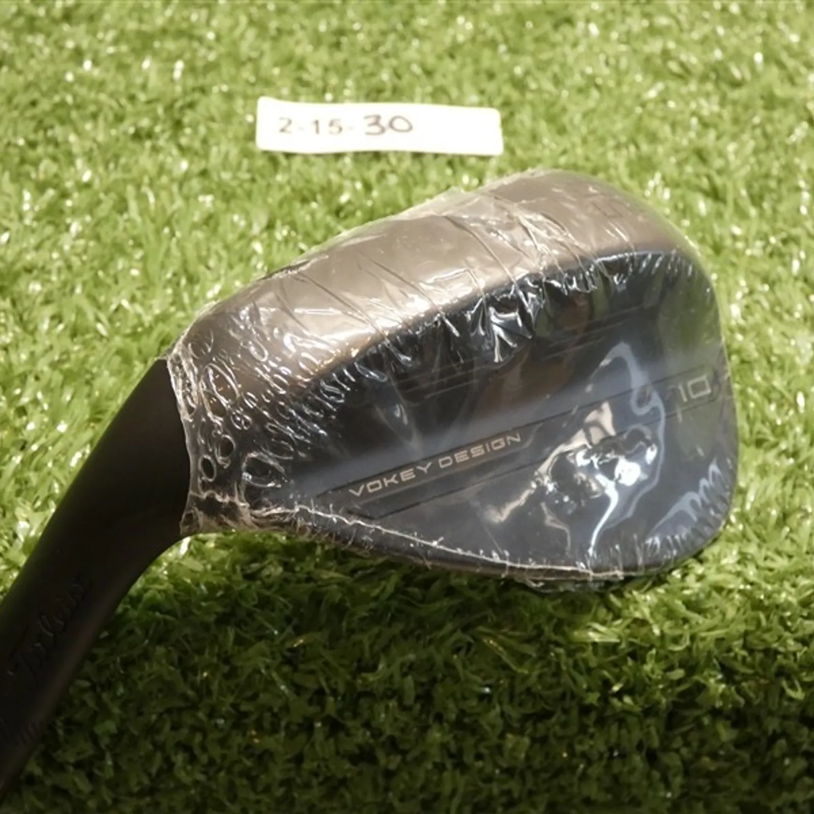 Titleist Vokey SM10 Jet Black Left Hand 50* 08* Gap Wedge F Grind