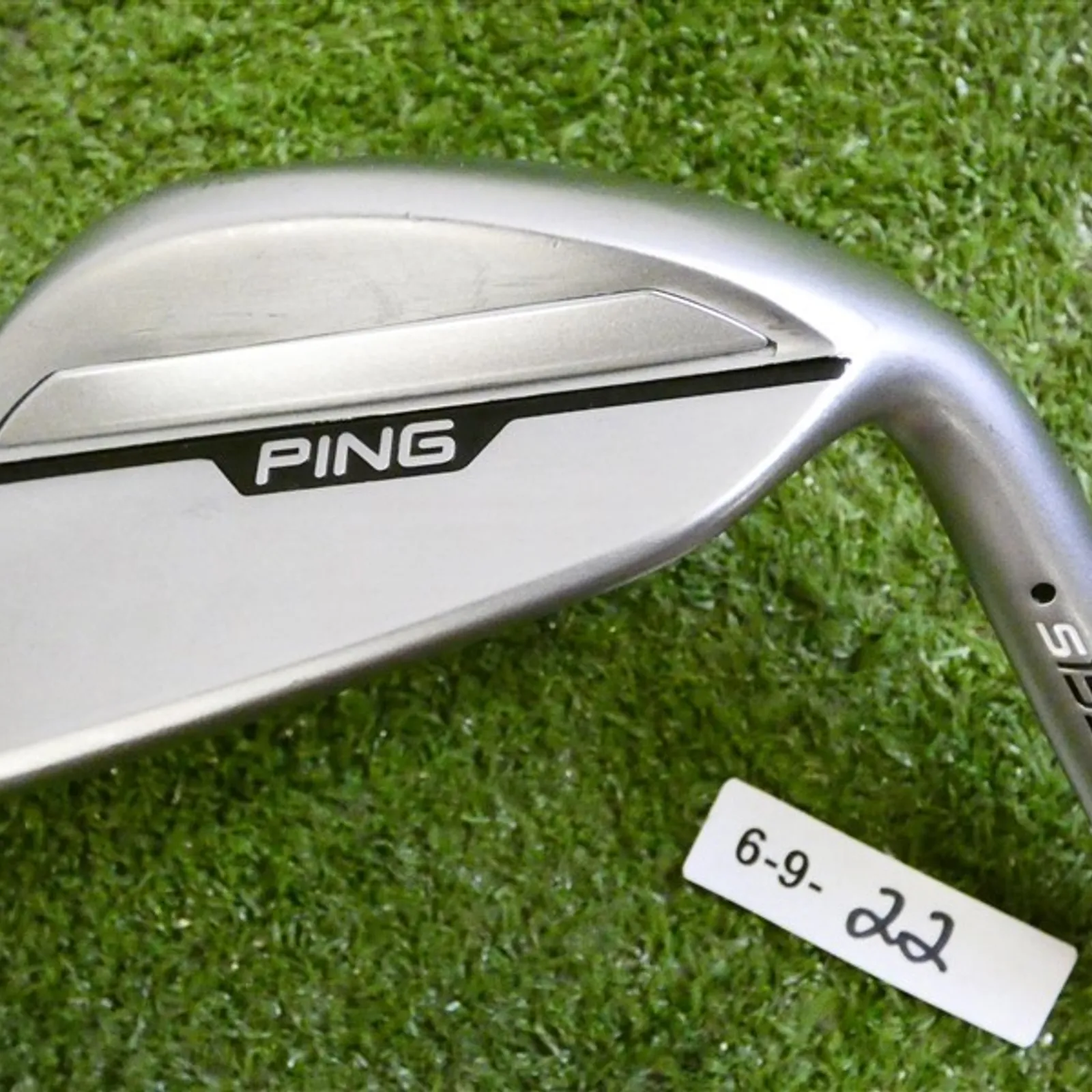 Ping S159 Chrome 56* 10* Sand Wedge E Grind Z-Z115 Steel Black Dot