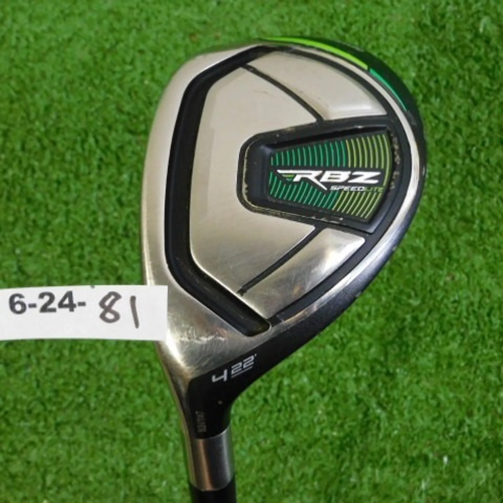 レフティ　左　TaylorMade RBZ 4番ユーティリティ 22° レフティ 左 TaylorMade RBZ 4番ユーティリティ 22° 名器