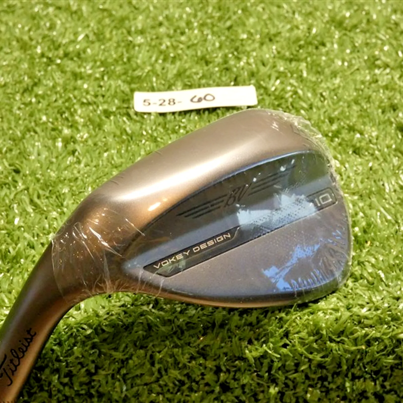 Vokey SM10 54度ウェッジ　Mグラインド Titleist Vokey SM10 Nickel Left Hand 54* 08* Sand Wedge M Grind DG