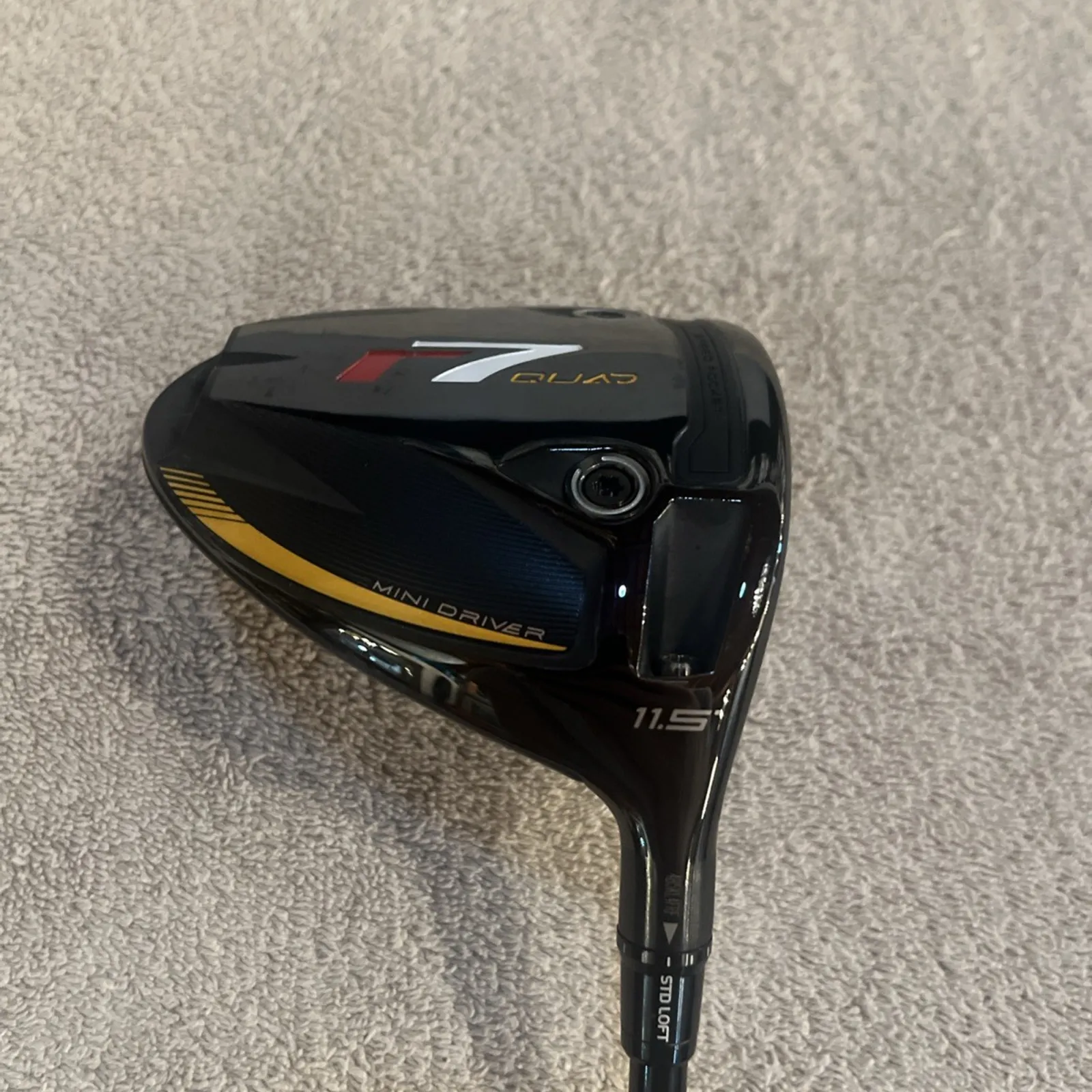 TaylorMade R7 Quad Mini Driver | RH, 11.5°, Speeder MD 6-X