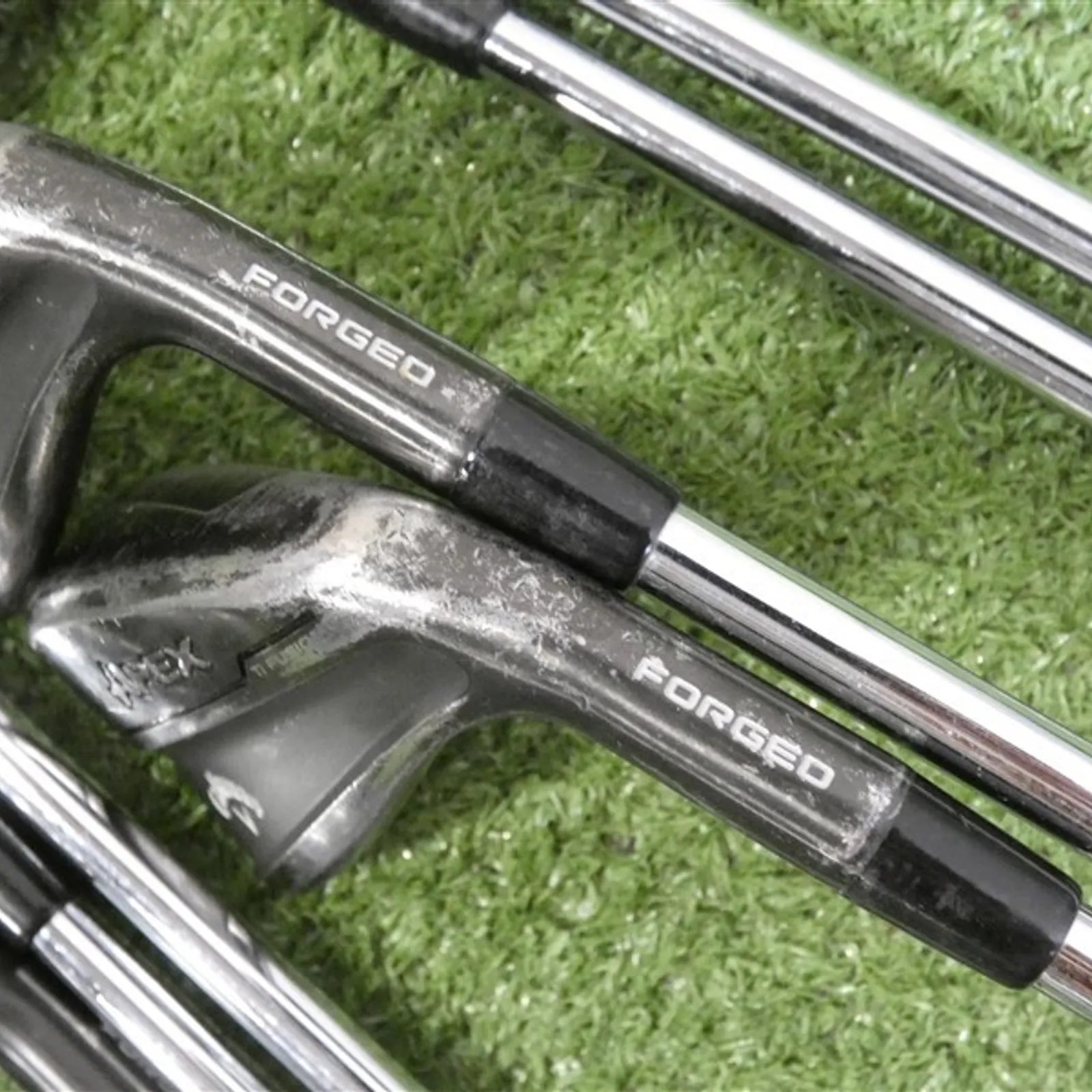 Callaway Apex Ti Fusion Forged Irons 4-P KBS Tour 120 Stiff Steel