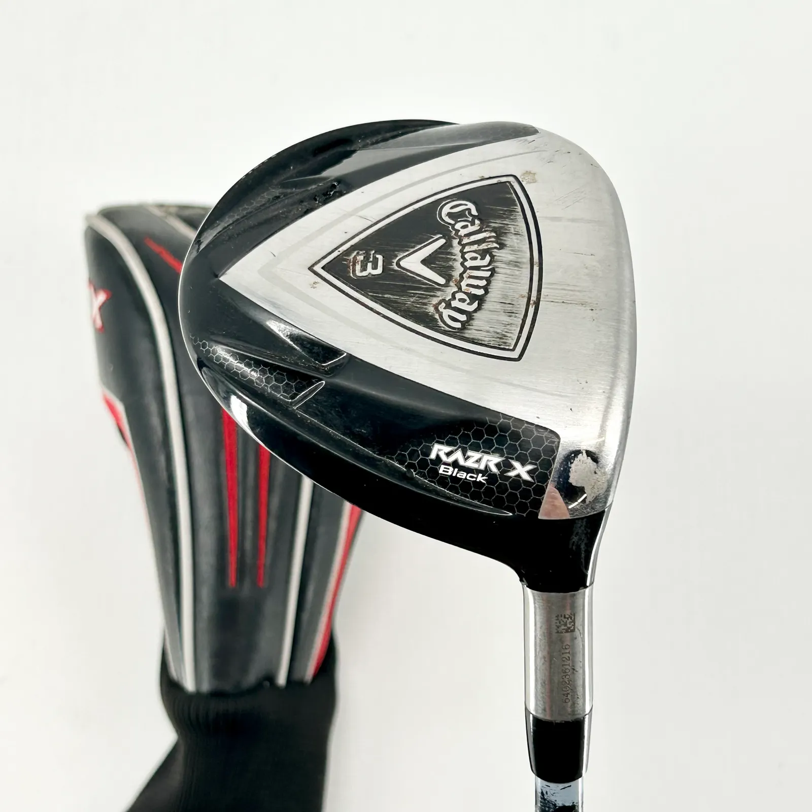 Callaway Razr X Black 3 Wood - ProLaunch 65g R Flex - Stock Grip
