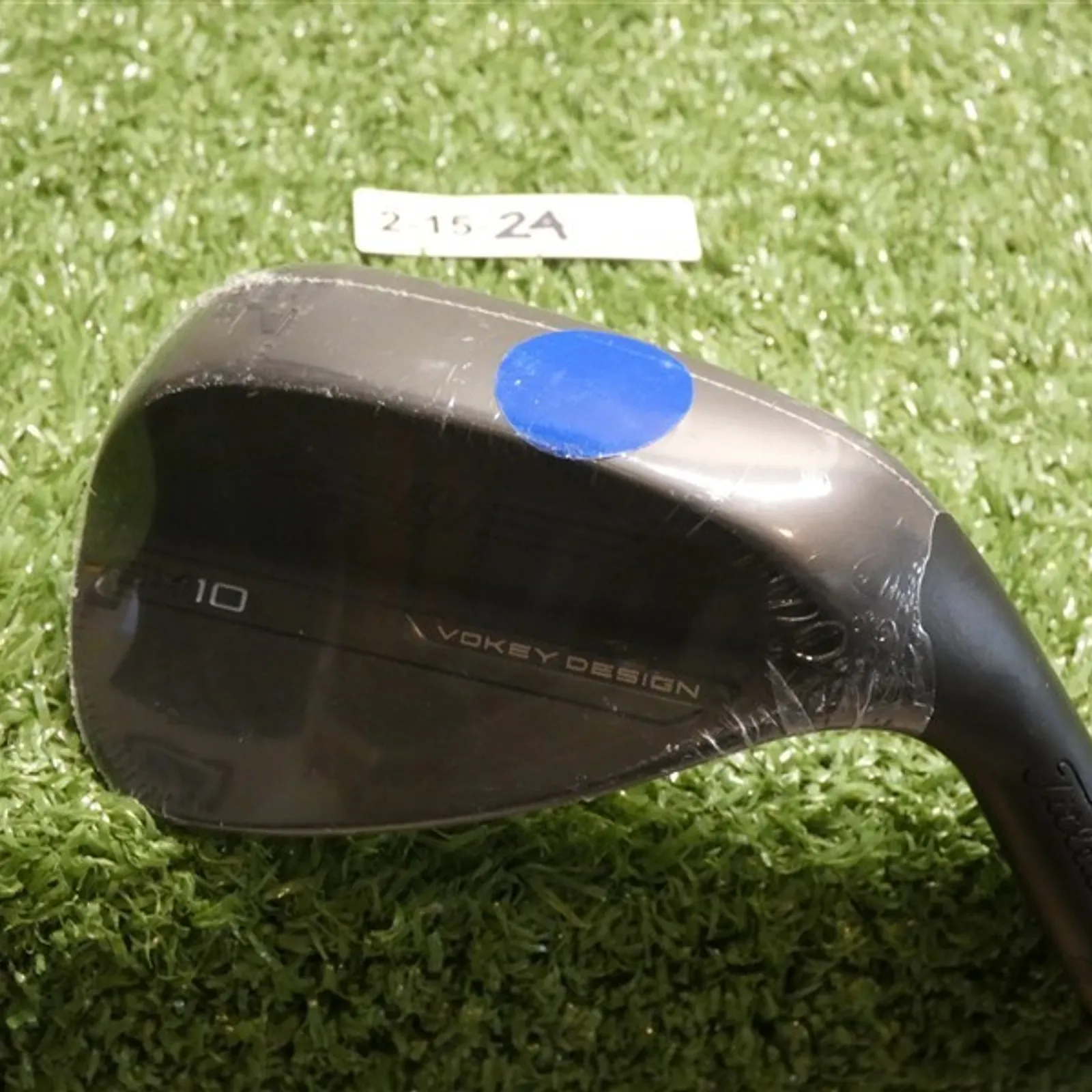 Titleist Vokey SM10 Jet Black 52* 08* Gap Wedge F Grind Dynamic