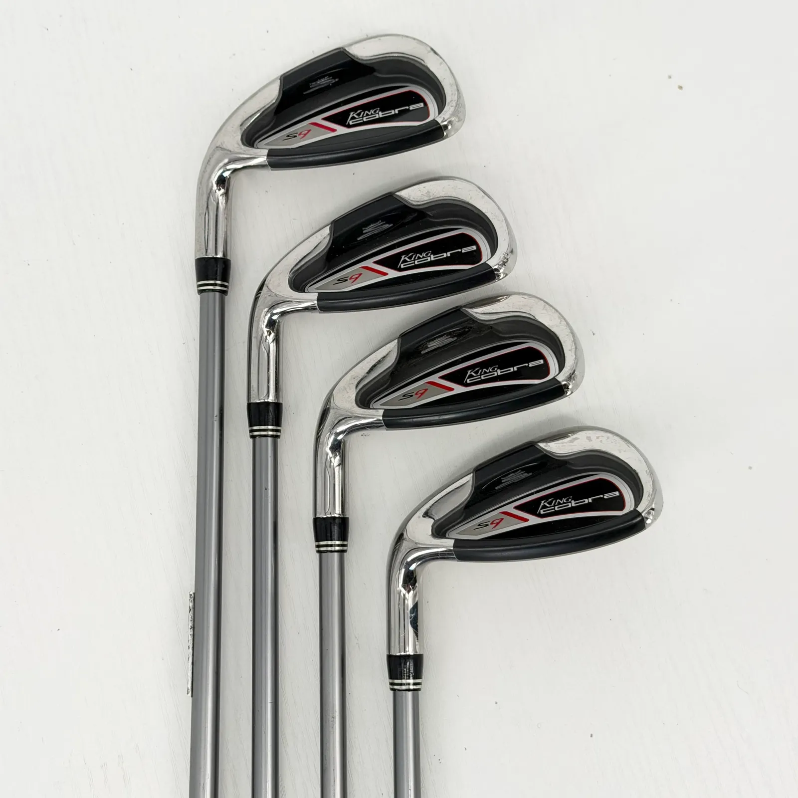 Cobra King S9 LH Iron Set 4# - PW, GW - Graphite Design 55g R Flex