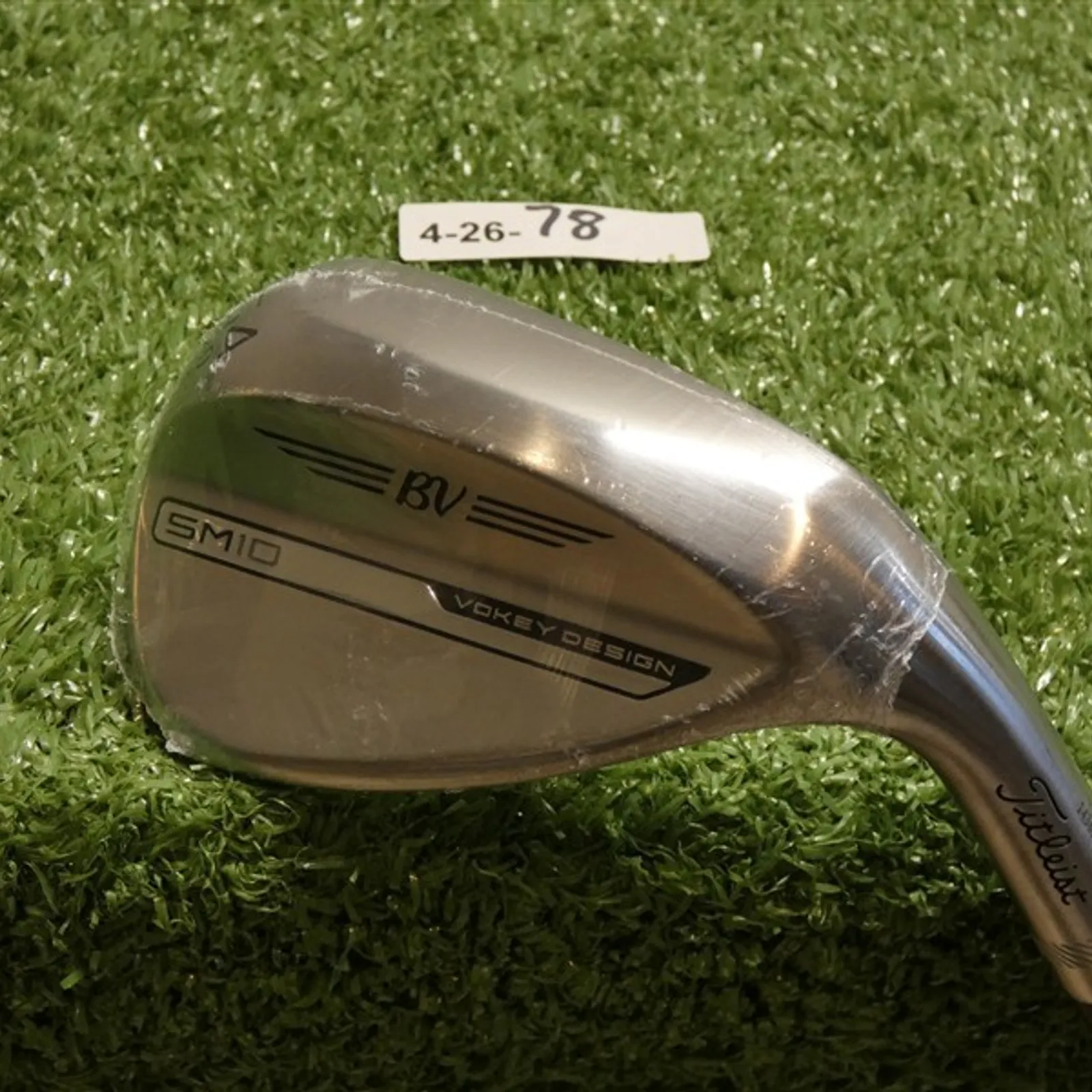 Titleist Vokey SM10 Tour Chrome 54* 12* Sand Wedge D Grind DG