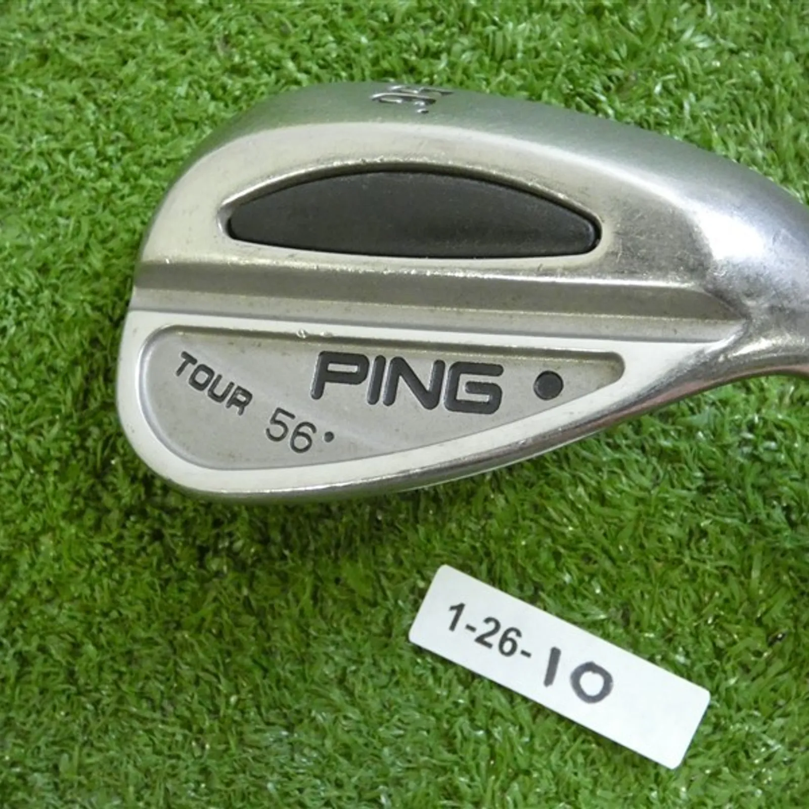 Ping Tour 56* Sand Wedge Stiff Steel Black Dot Mid +1
