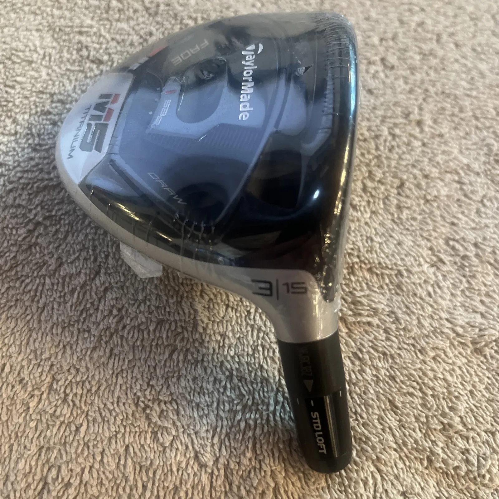 Bois De Fairway TaylorMade M5 Titanium Tour Issue, 15°, Droitier, Homme - Neuf