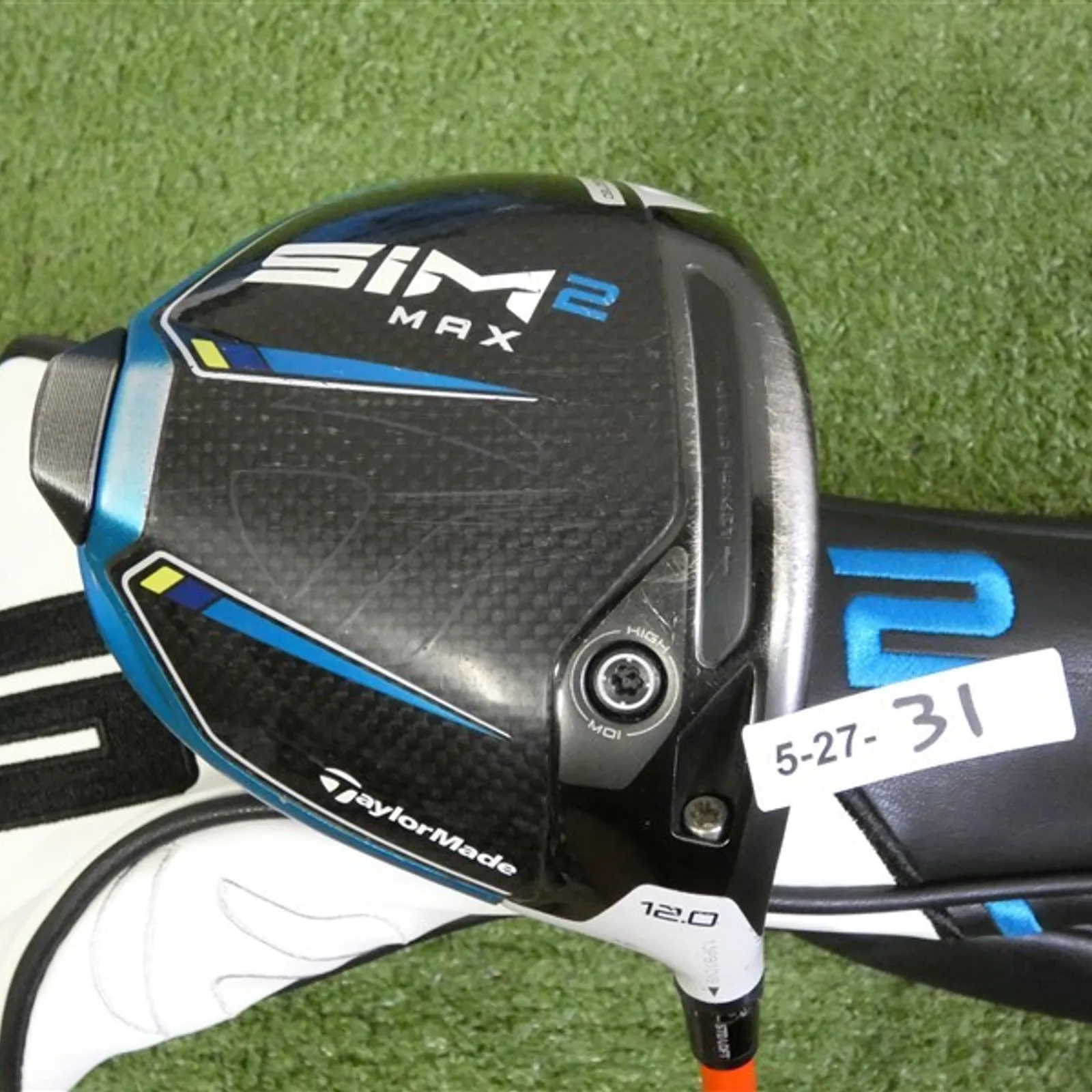 TaylorMade SIM2 Max 12.0* Driver Proforce V2 5F3 HL Regular
