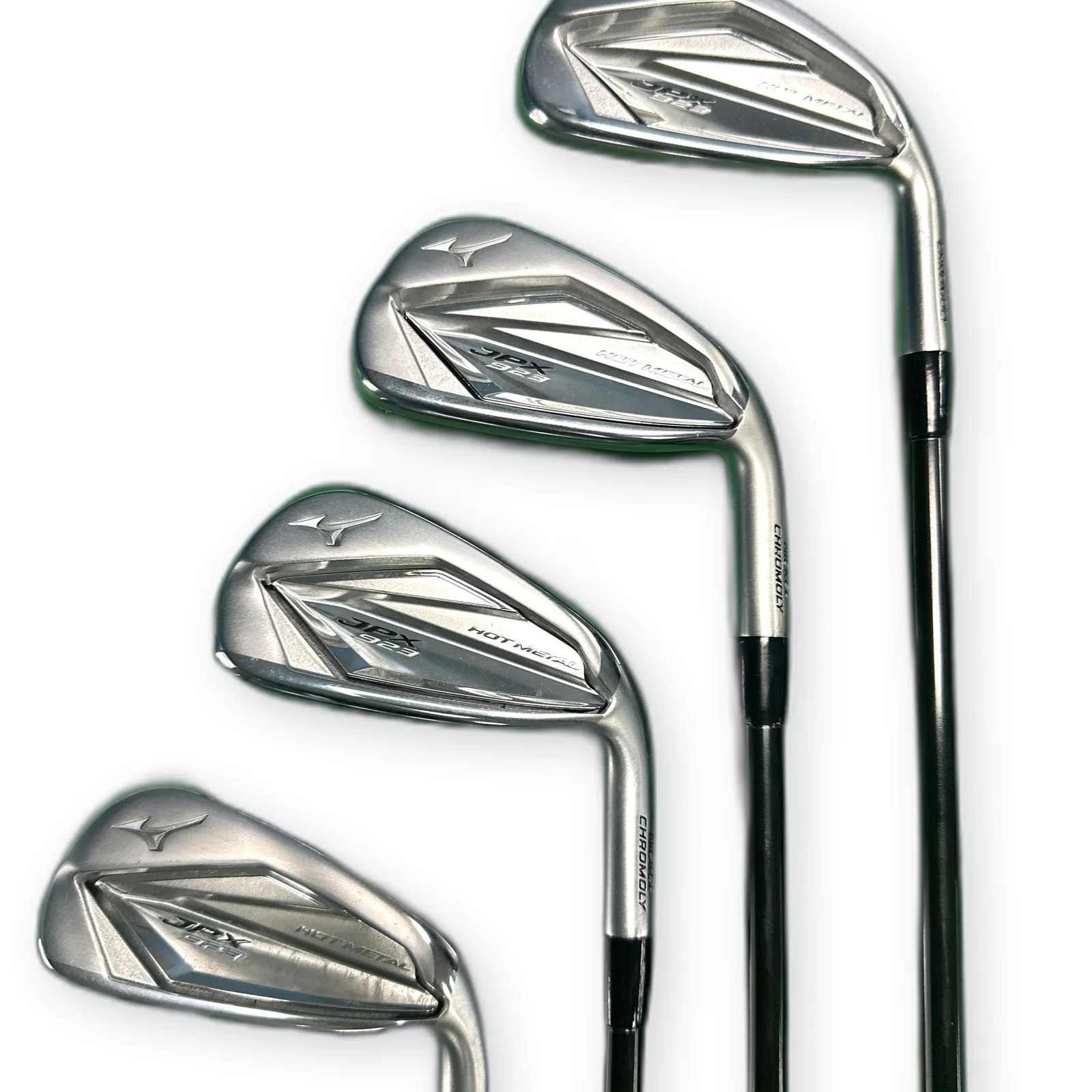 Mizuno JPX 923 Hot Metal Iron Set 4-PW GW Graphite Stiff RH