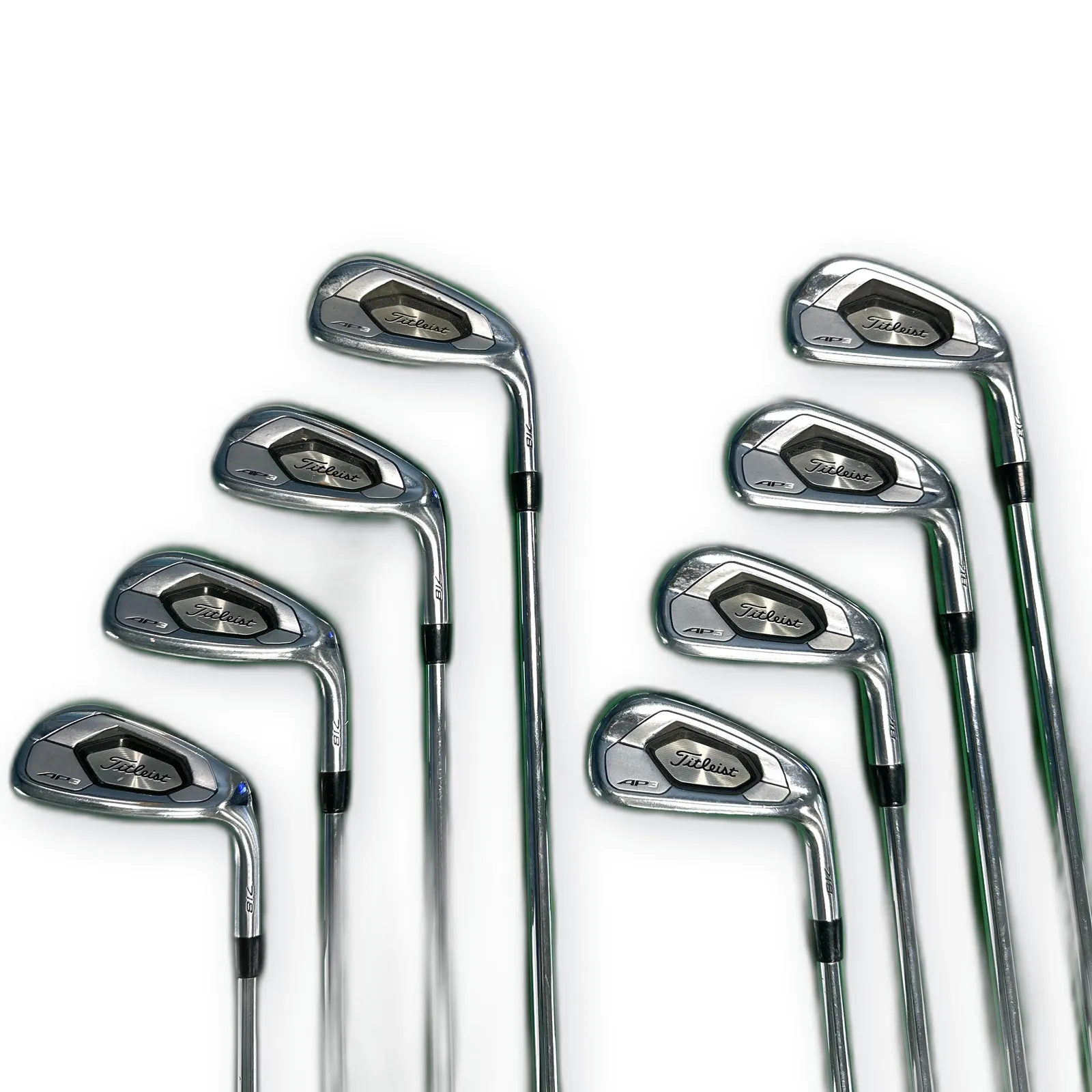 Titleist 718 AP3 Iron Set 8 Clubs 4-PW 48* Project X LZ 6.0 Stiff