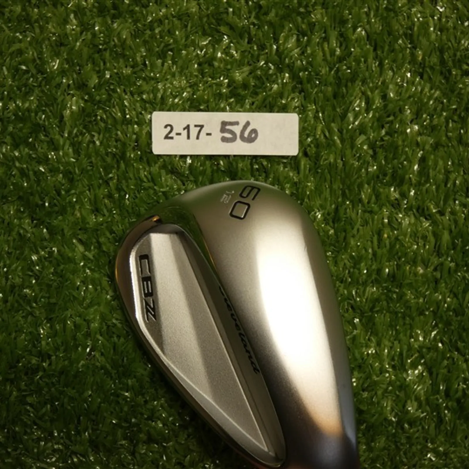 Cleveland CBZ ZipCore Tour Satin 60* 12* Lob Wedge MMT 65 Regular