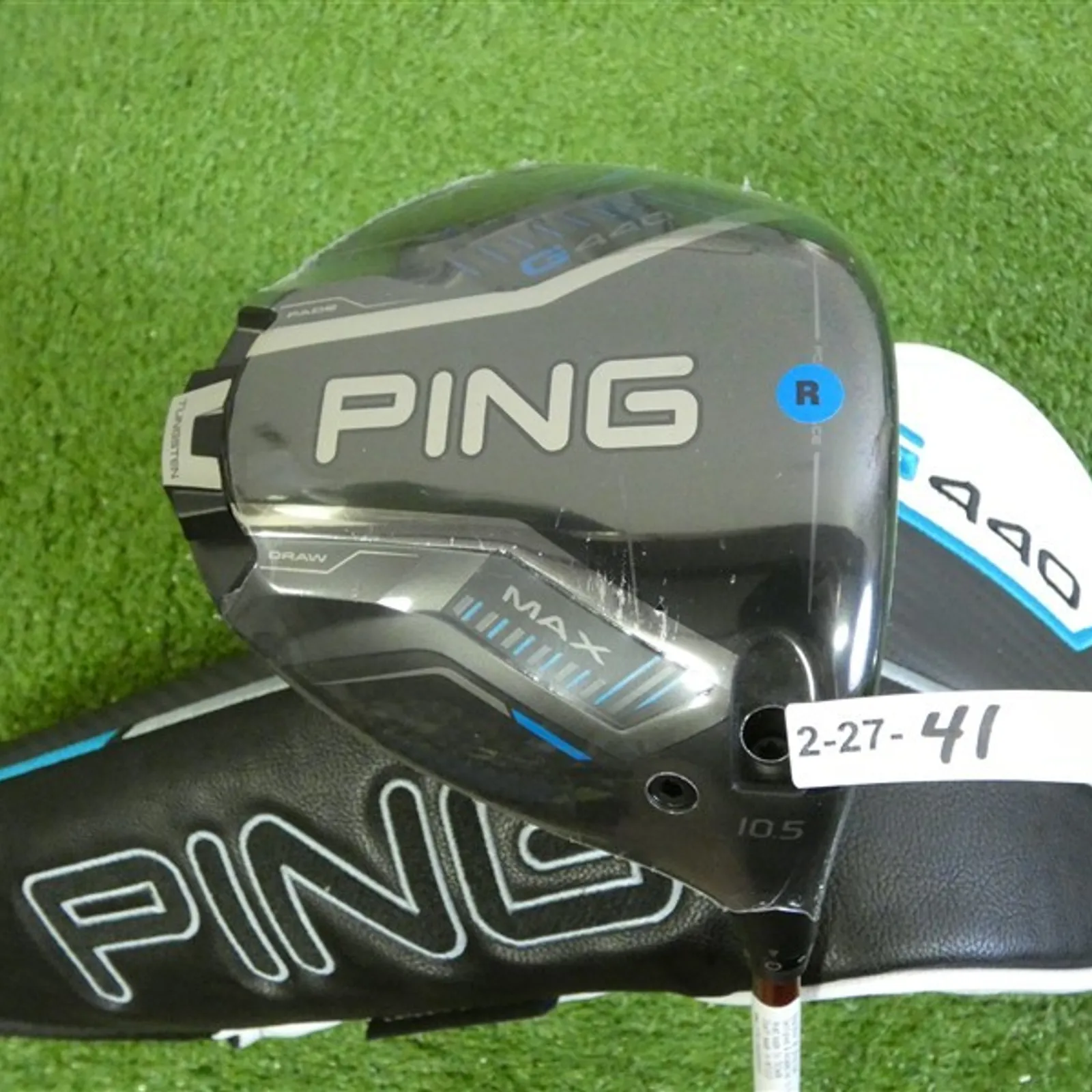 PING G440 Max 10.5* Driver Denali Red 60g 5.5 Regular Graphite w