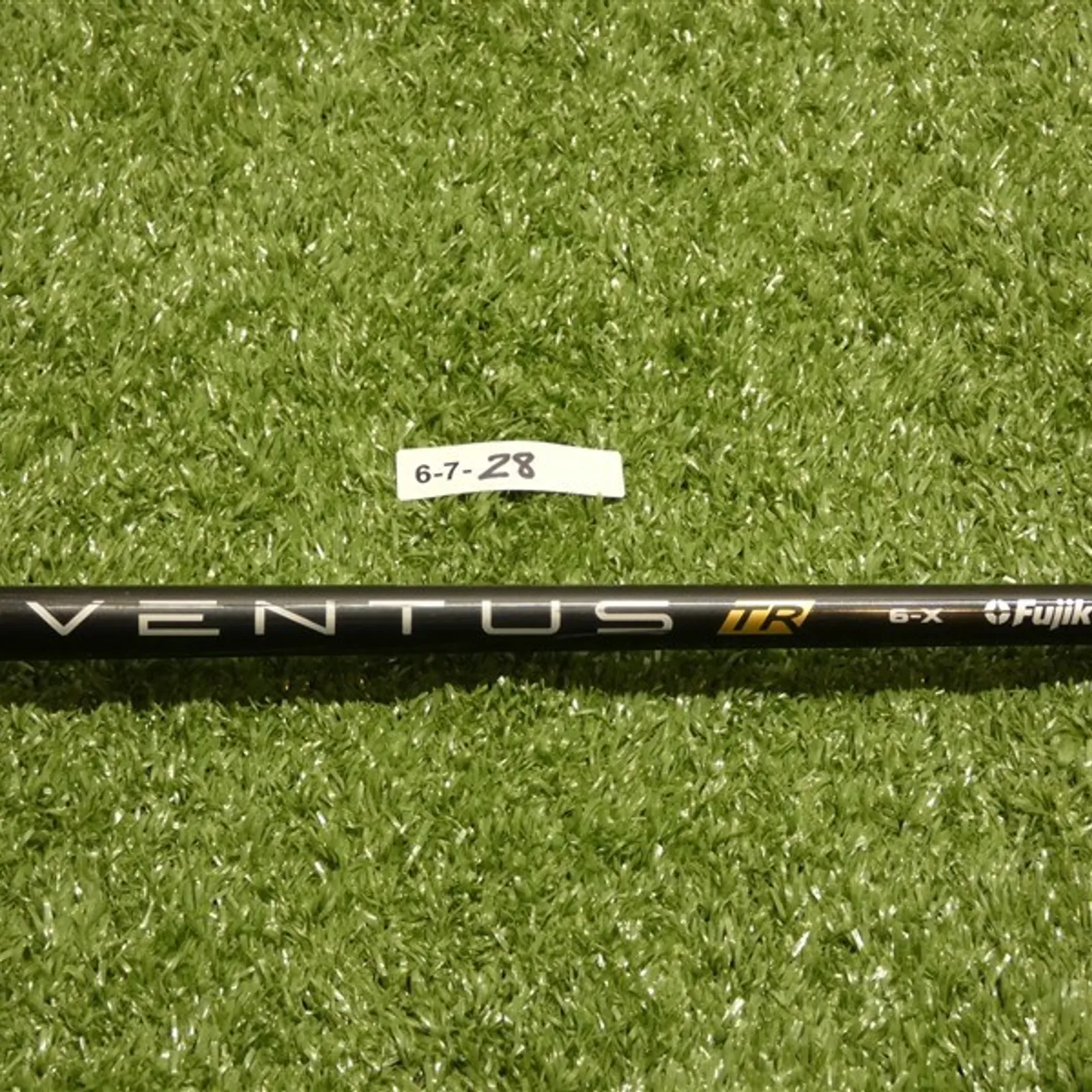 TaylorMade Ventus TR Black VeloCore 6-X Extra Stiff Driver Shaft w 