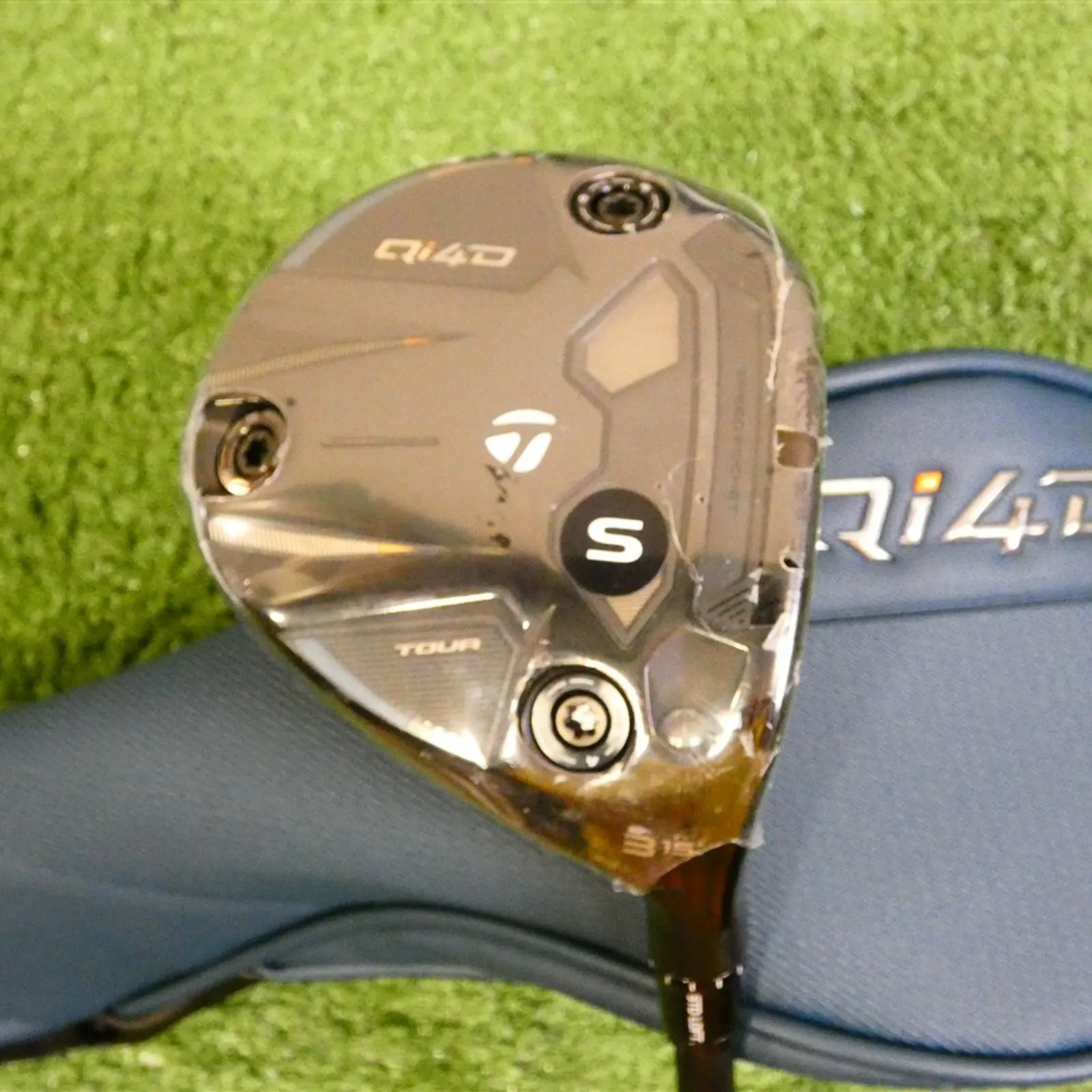 TaylorMade 2026 Qi4D Tour 15* 3 Wood REAX 75 Stiff Graphite with
