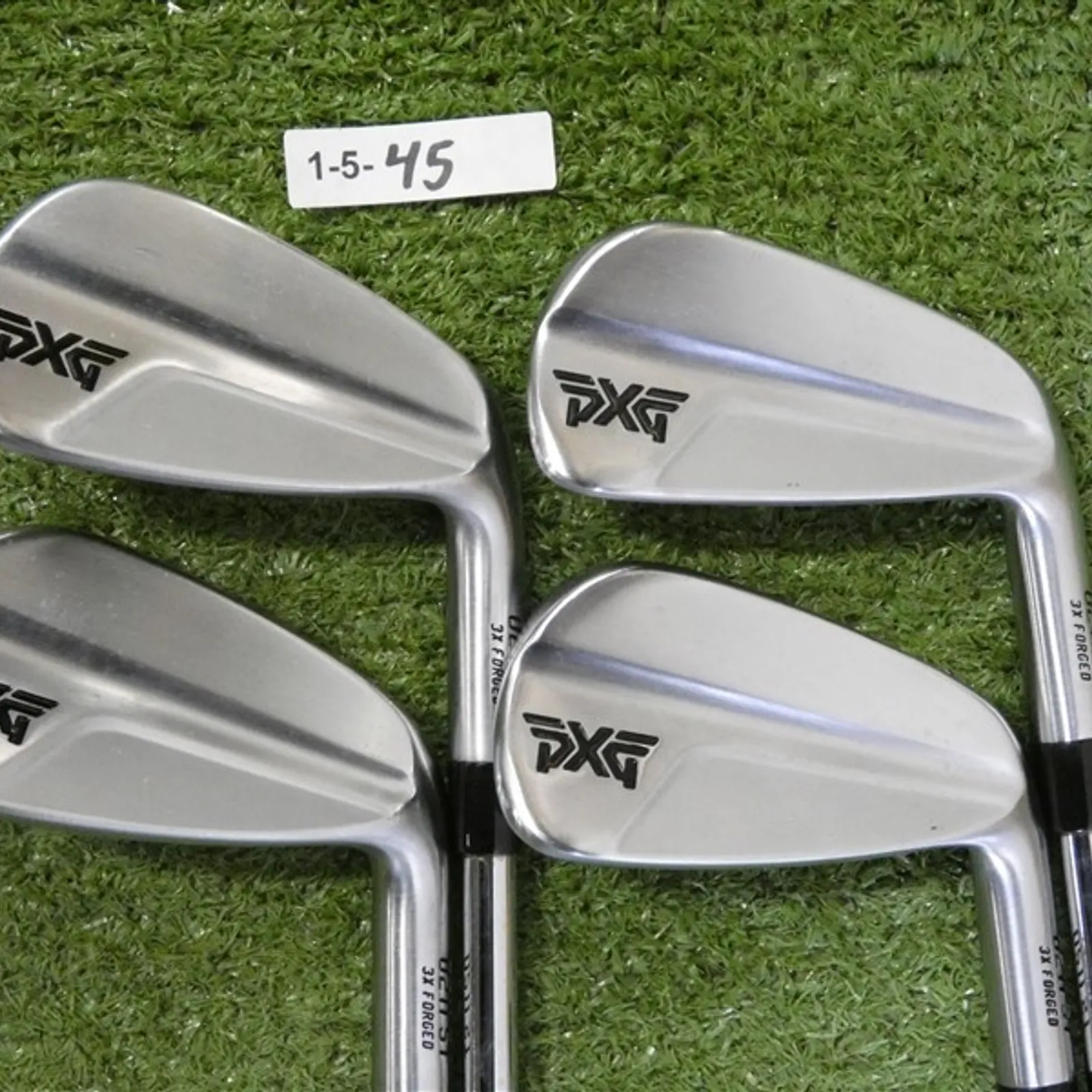 PXG 0211 ST Forged Irons 7-W Elevate Tour Pro X Extra Stiff Steel