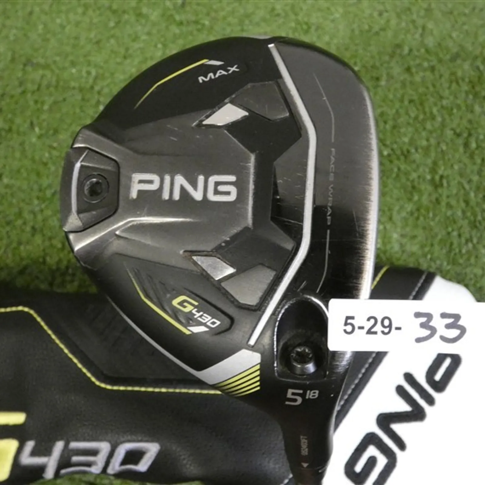 PING G430 Max 18* 5 Wood Tour 2.0 Chrome 75 Stiff Graphite with