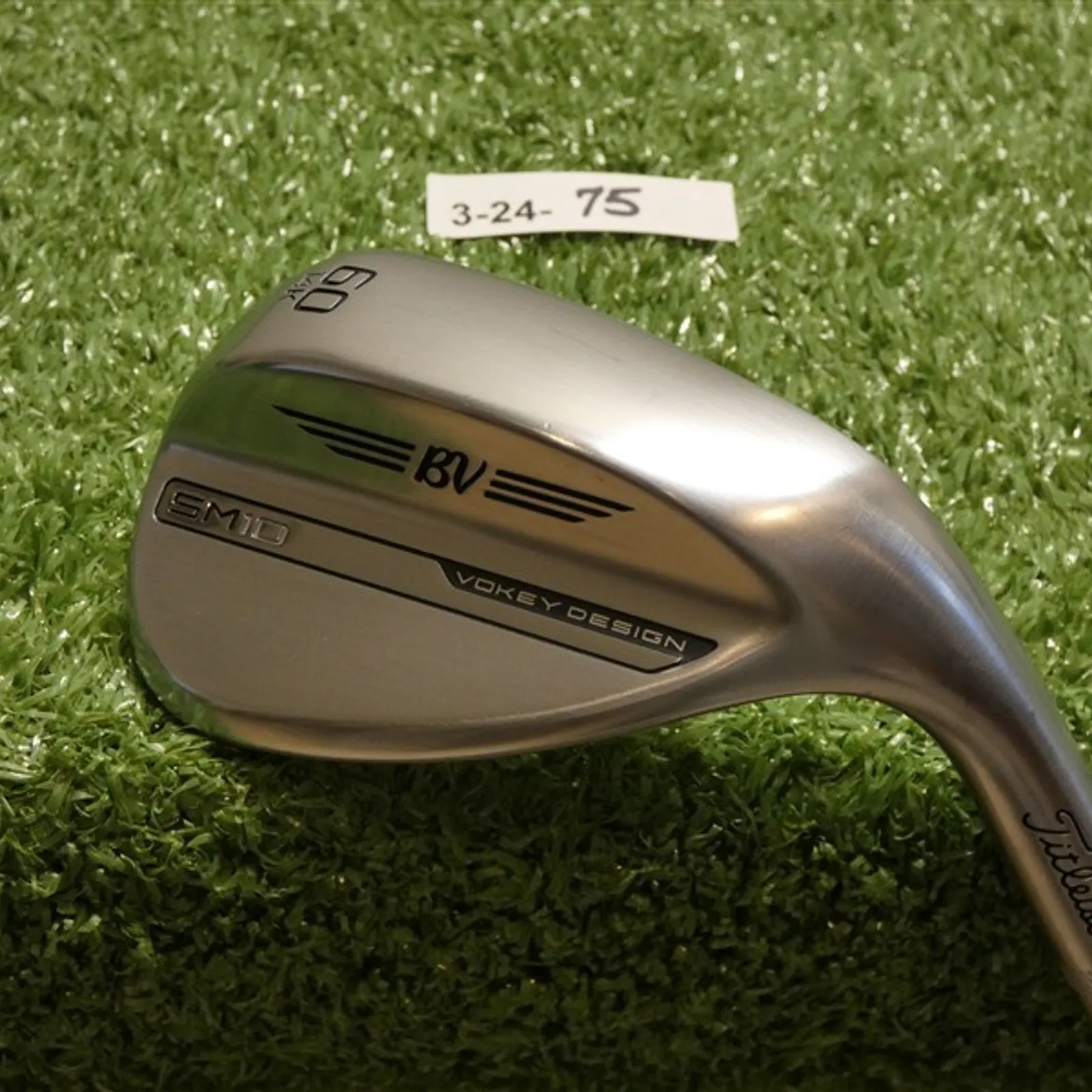 Titleist Vokey SM10 Tour Chrome 60* 14* Lob Wedge K Grind