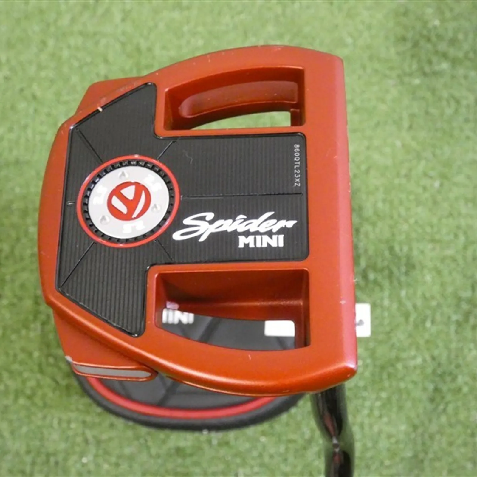 Putter TaylorMade Spider Red #3 - Longueur 35 Pouces, Manche Acier - Neuf Sous Blister