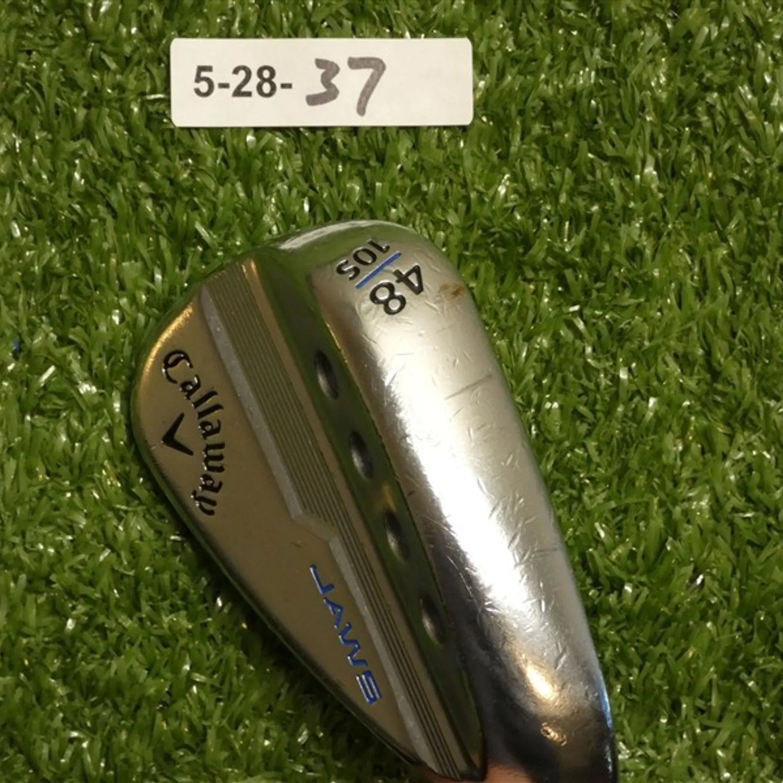 Callaway MD5 Jaws 48* 10* Pitching Wedge S Grind KBS Steel Green 1