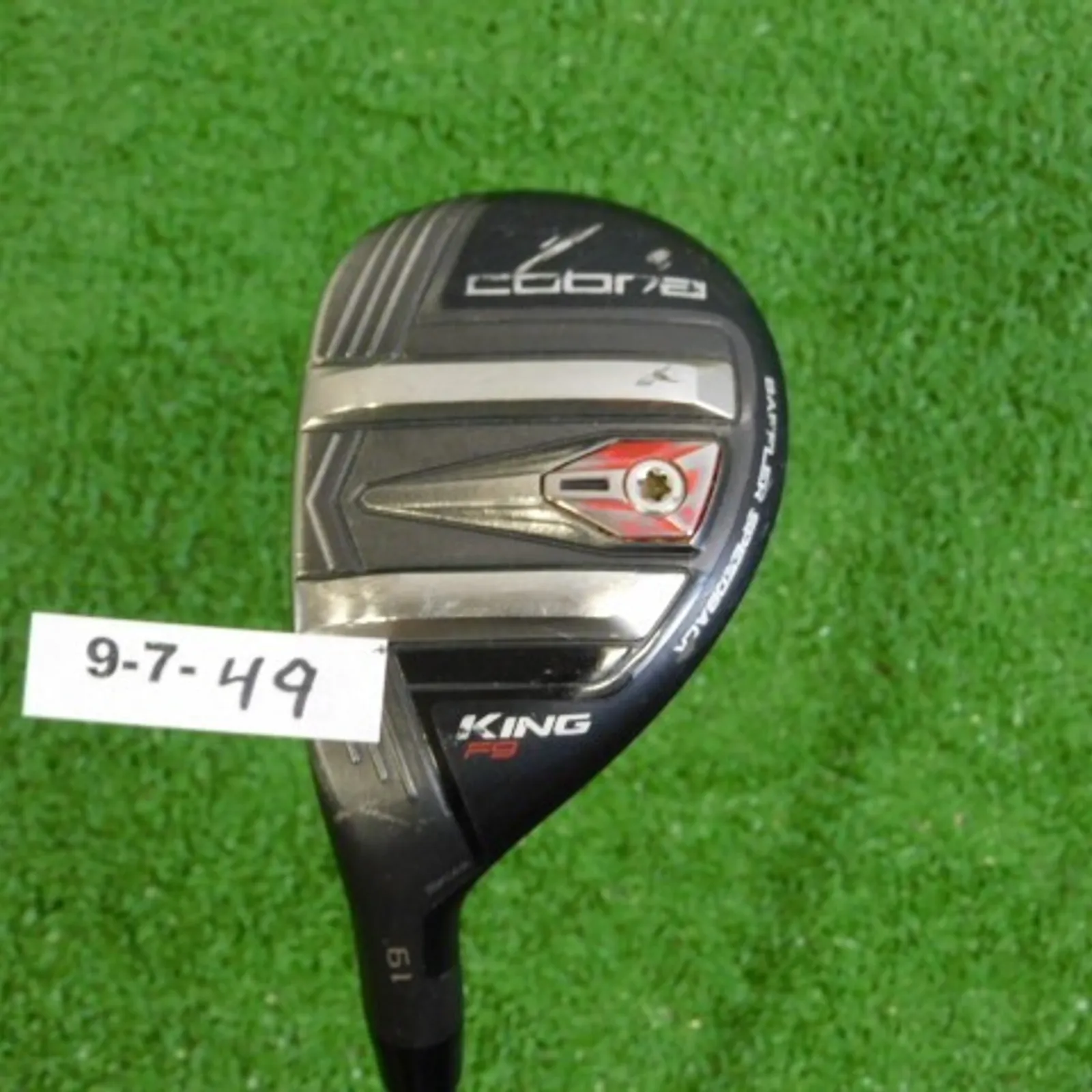 Cobra King F9 Speedback 19* Left Hand 3 Hybrid Atmos 7S Stiff Graphite