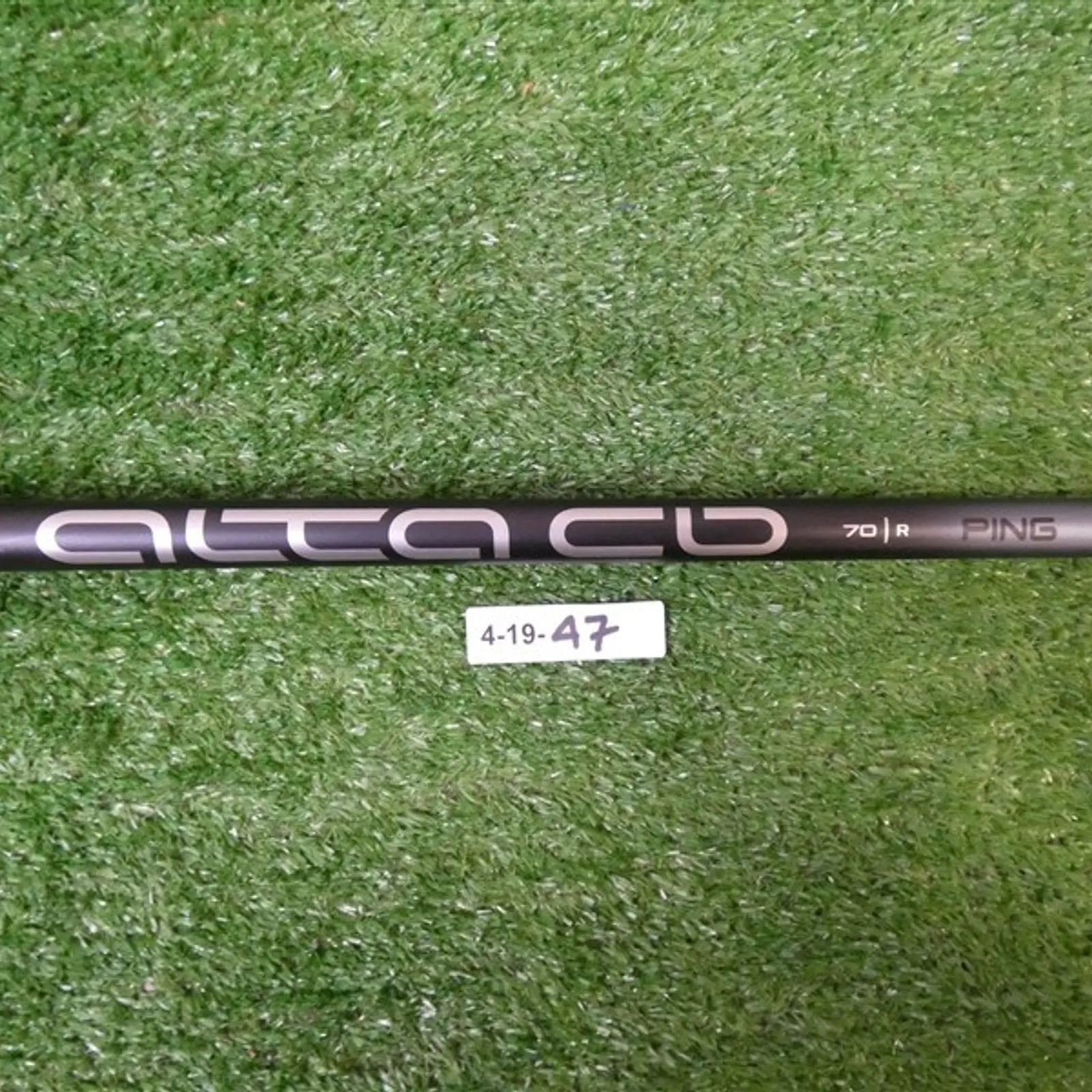 Ping Alta CB Slate 70 Regular Flex #3 Hybrid Shaft 39.75