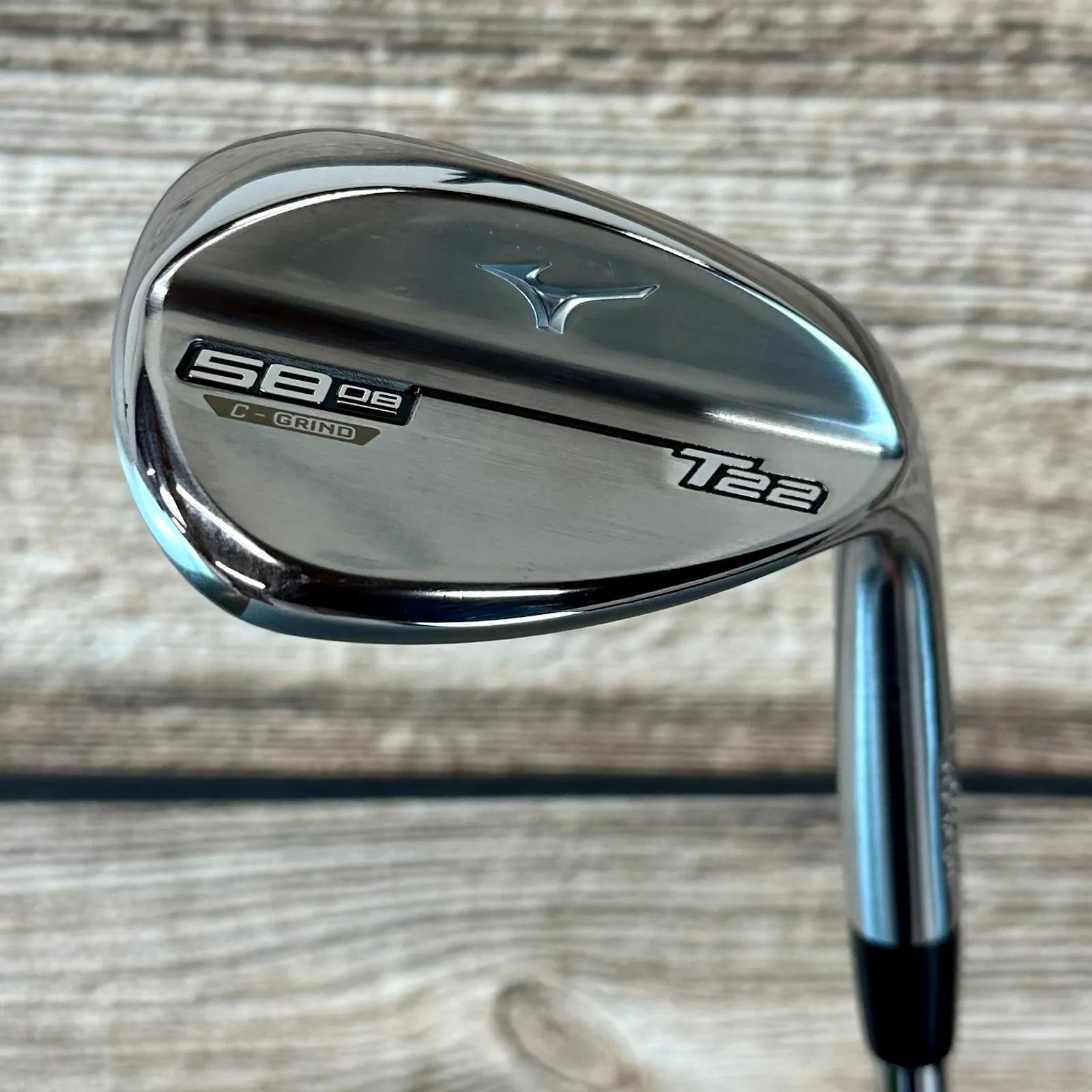 Mizuno T22 Chrome - 58°.08 C-Grind Wedge - Modus 3 105