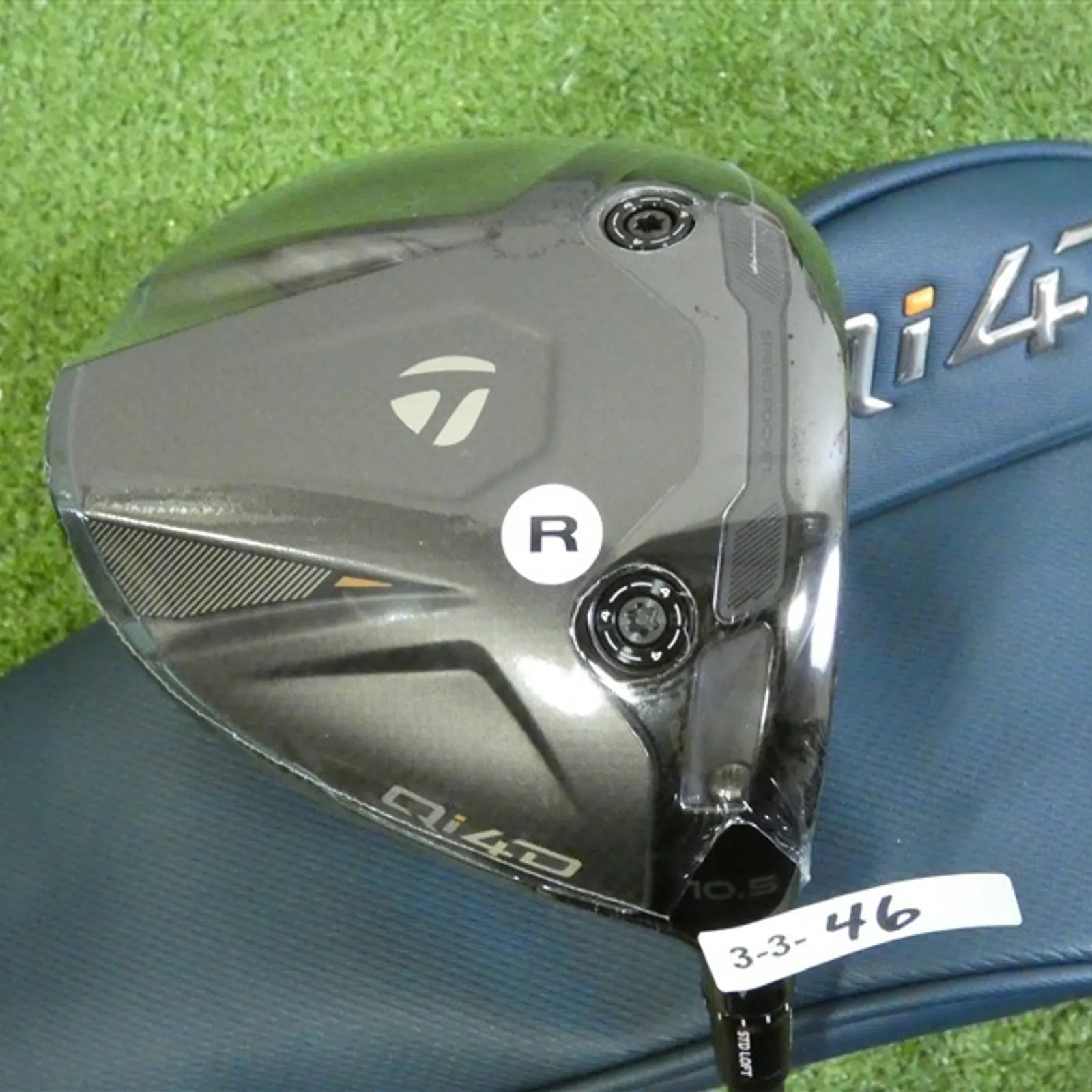 TaylorMade 2026 Qi4D 10.5* Driver REAX 50 Mid Rotation Blue 50