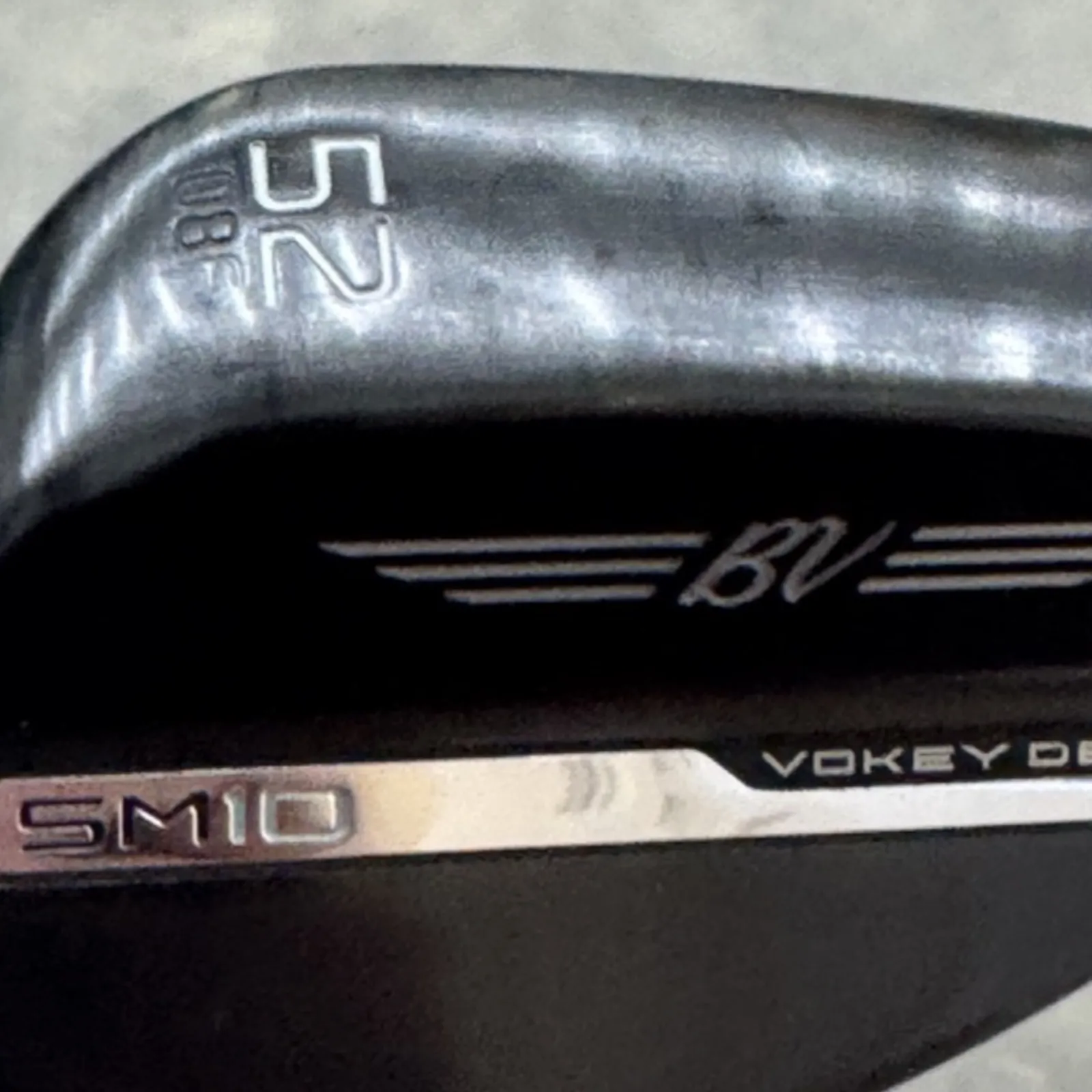 Mint Condition Titleist Vokey Design BV Black Vapor SM10 52° 08 F