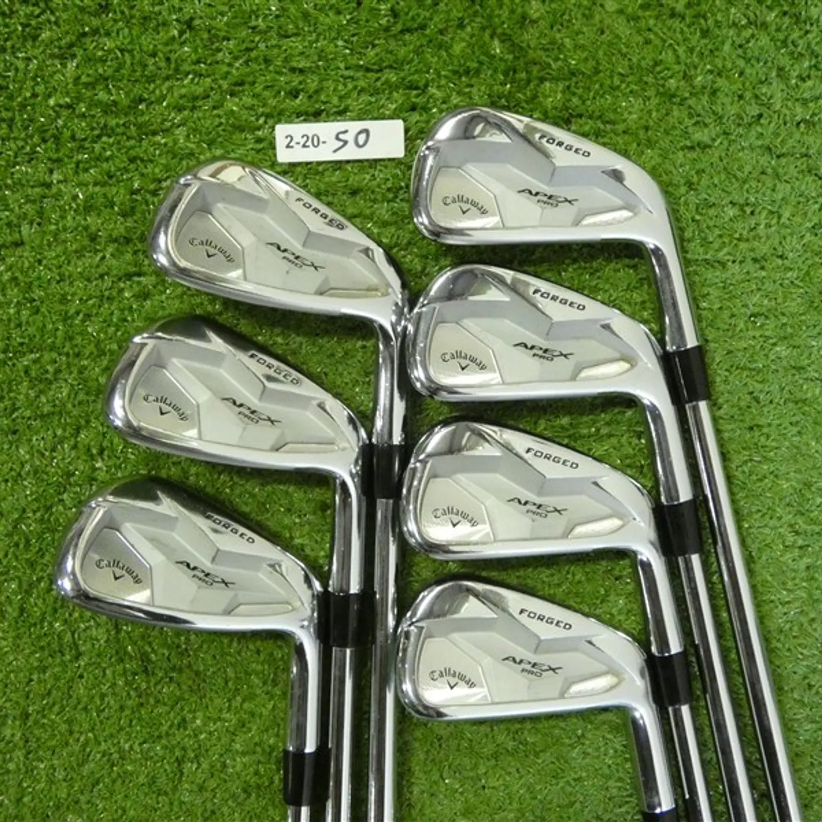 Callaway Apex Pro 19 Forged Irons 4-P NS Pro Modus 3 Tour 120