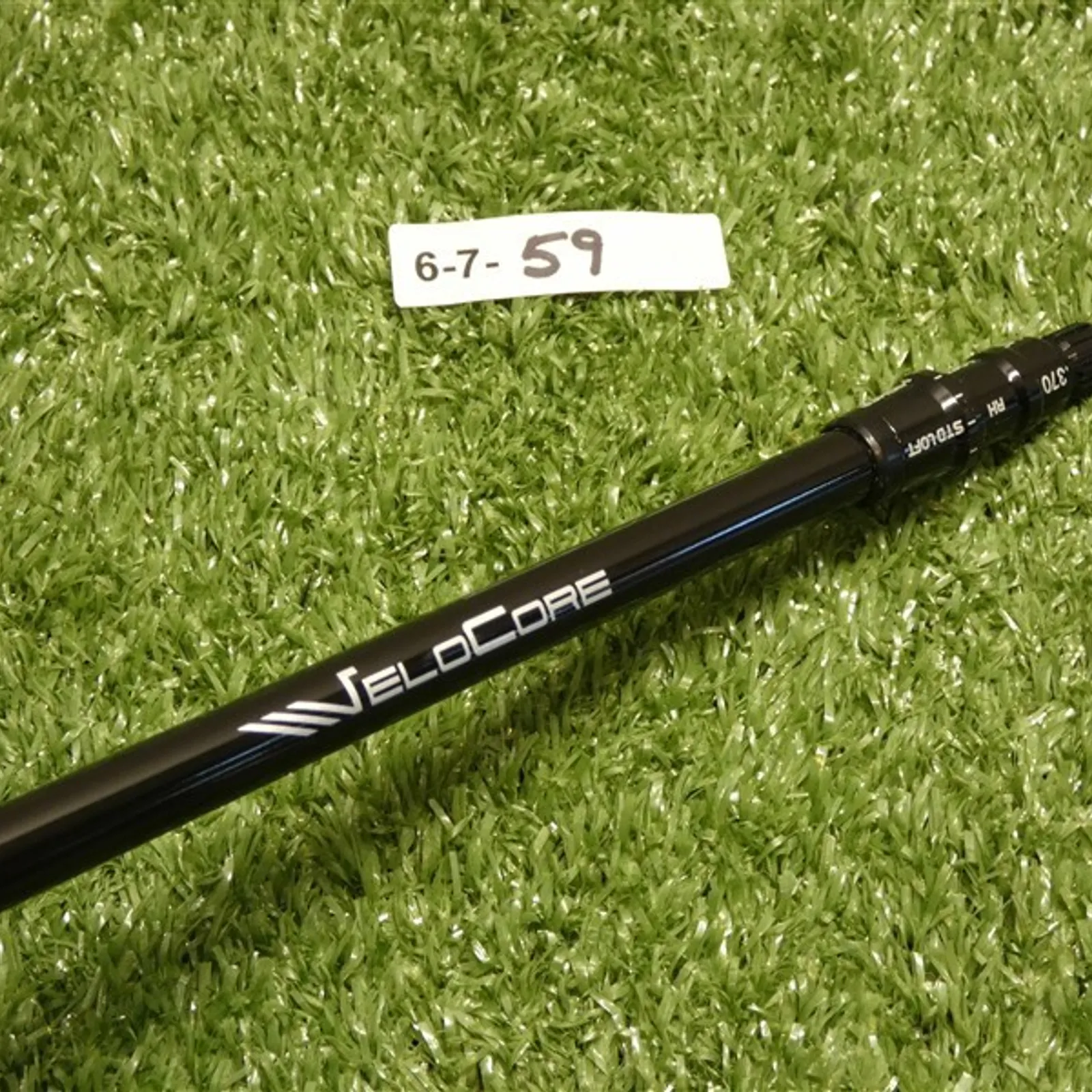 TaylorMade Ventus HB Black VeloCore 9-TX Tour X-Stiff Hybrid Shaft